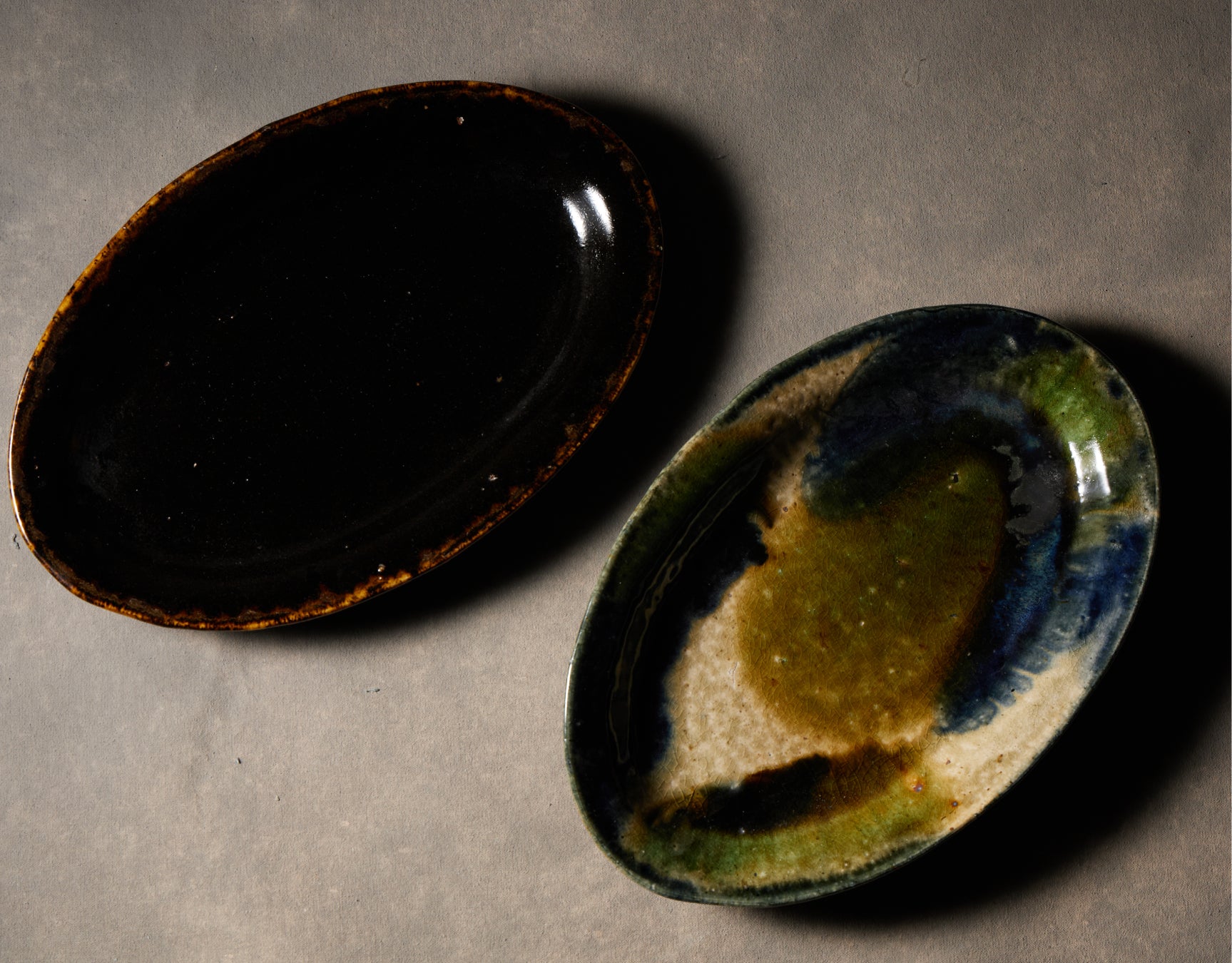 Eiji Matsumura Oval Plate