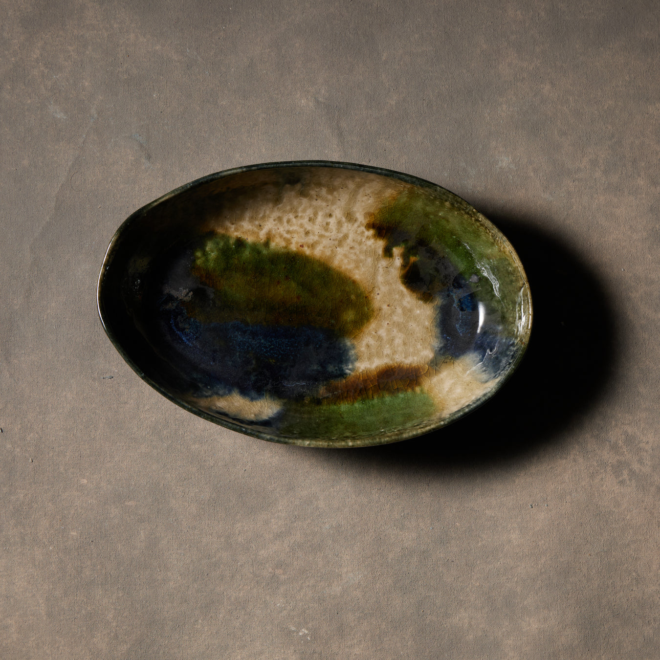 Eiji Matsumura Oval Deep Bowl