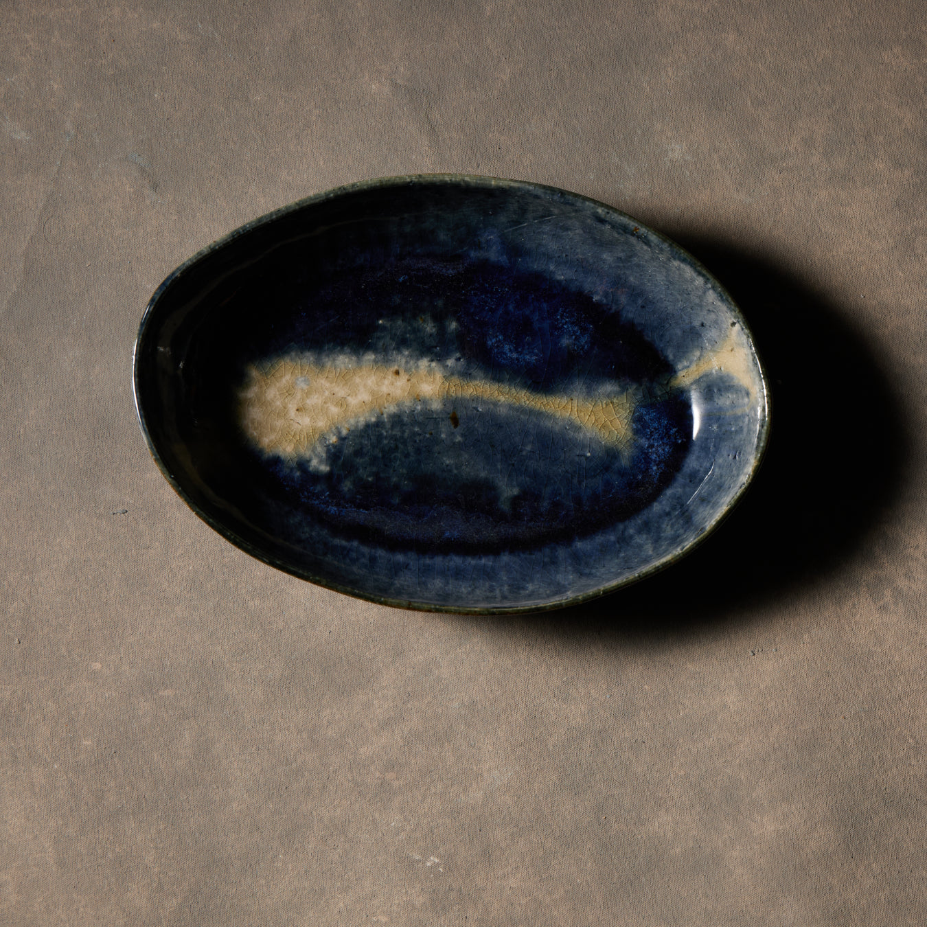 Eiji Matsumura Oval Deep Bowl