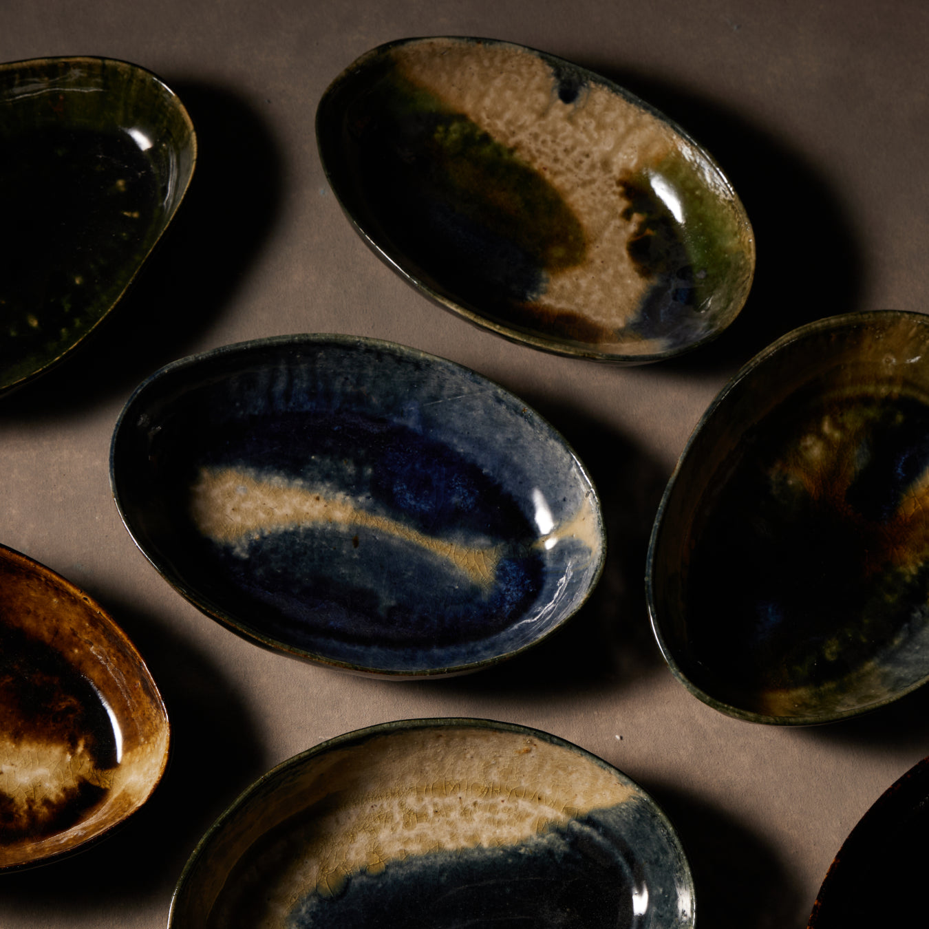 Eiji Matsumura Oval Deep Bowl