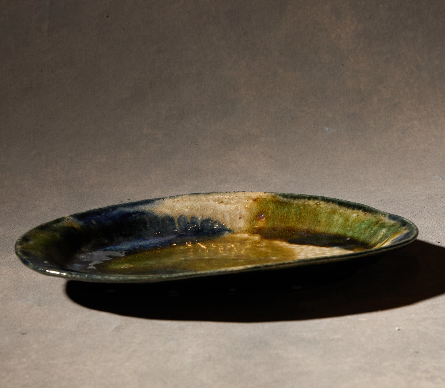 Eiji Matsumura Oval Plate