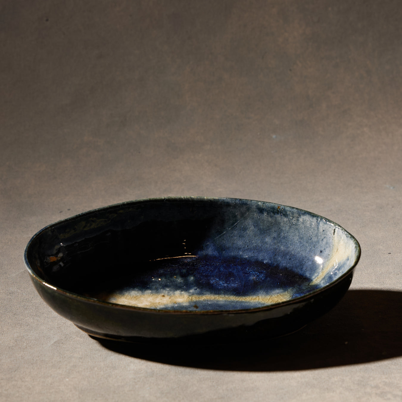 Eiji Matsumura Oval Deep Bowl