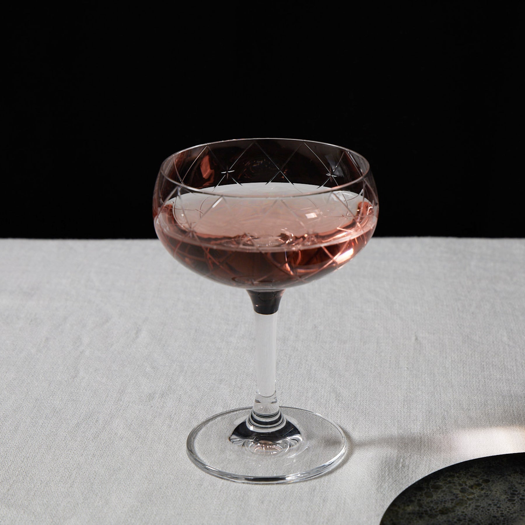 Haruya Hiroshima Saucer Champagne Glass