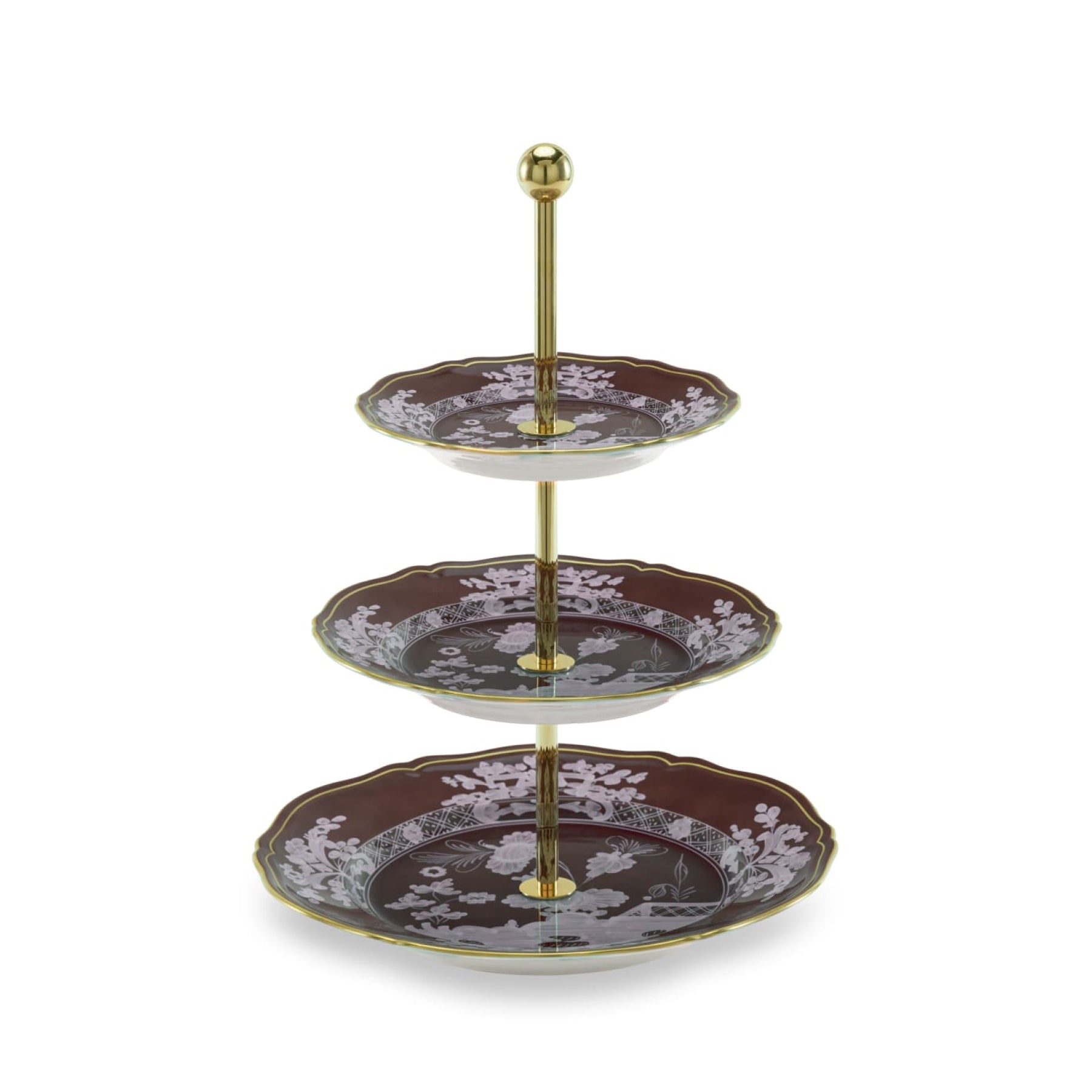 Oriente Italiano Castagna 3-Tier Serving Stand