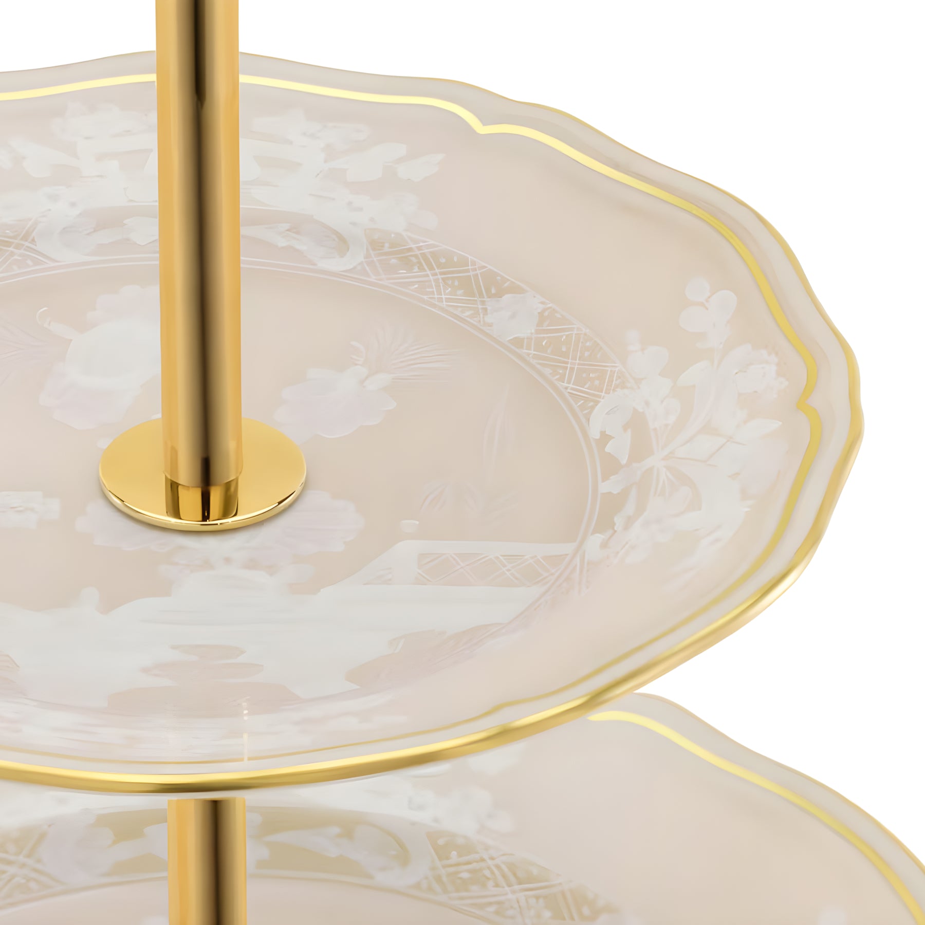 Oriente Italiano Meringa 3-Tier Serving Stand