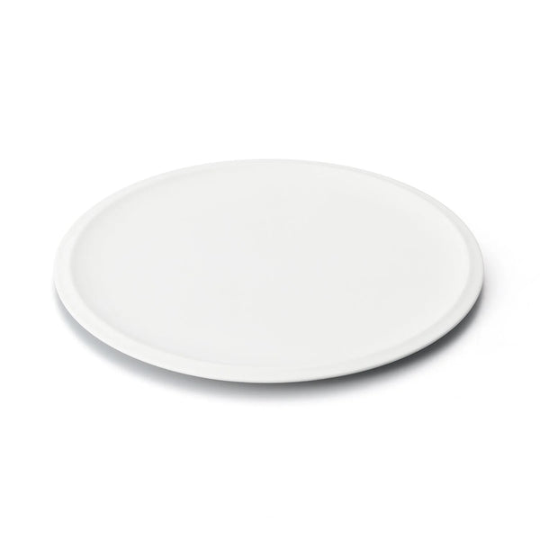 Flat Rim Plate 10" - Matte White