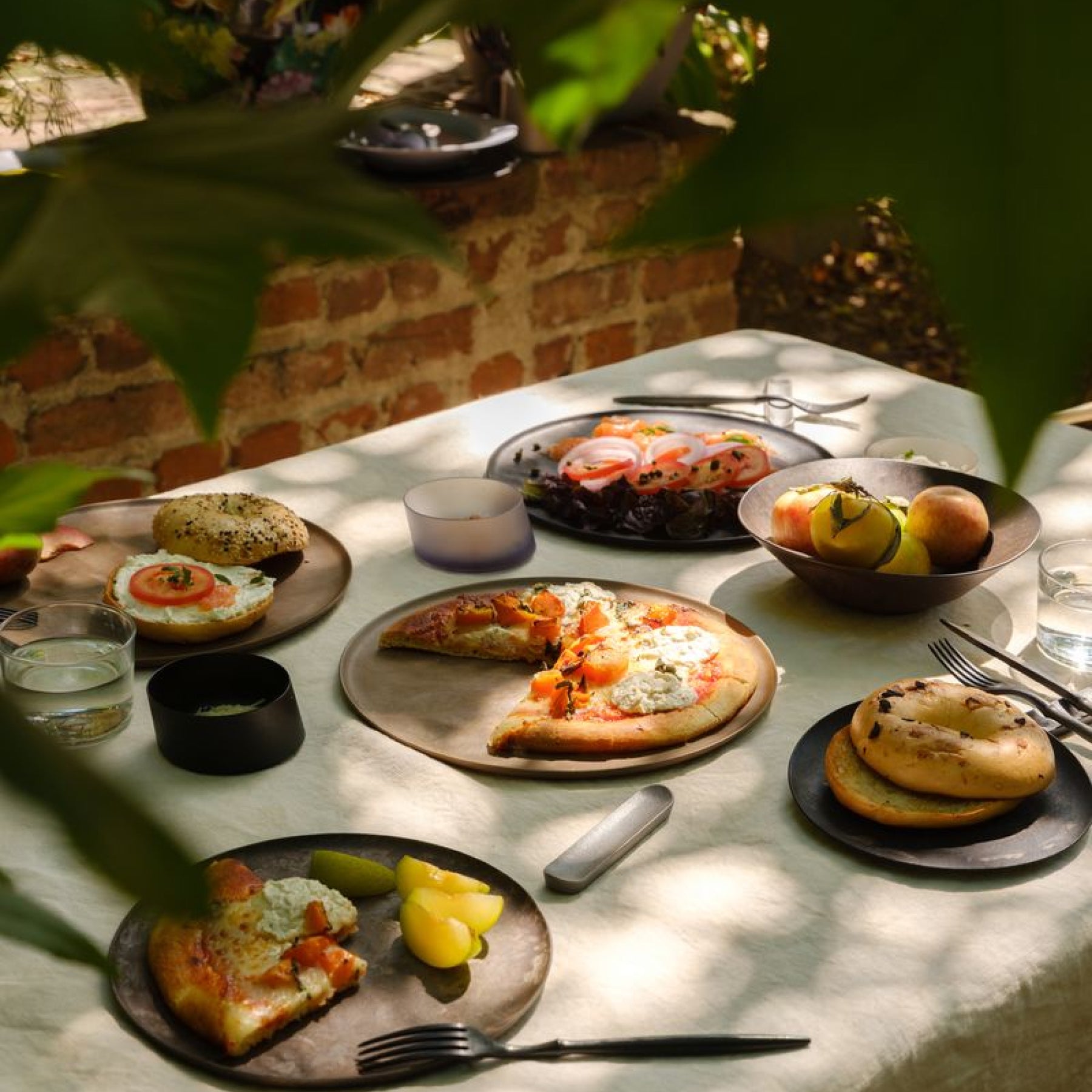 Cedar Bark Dinnerware Light Brown