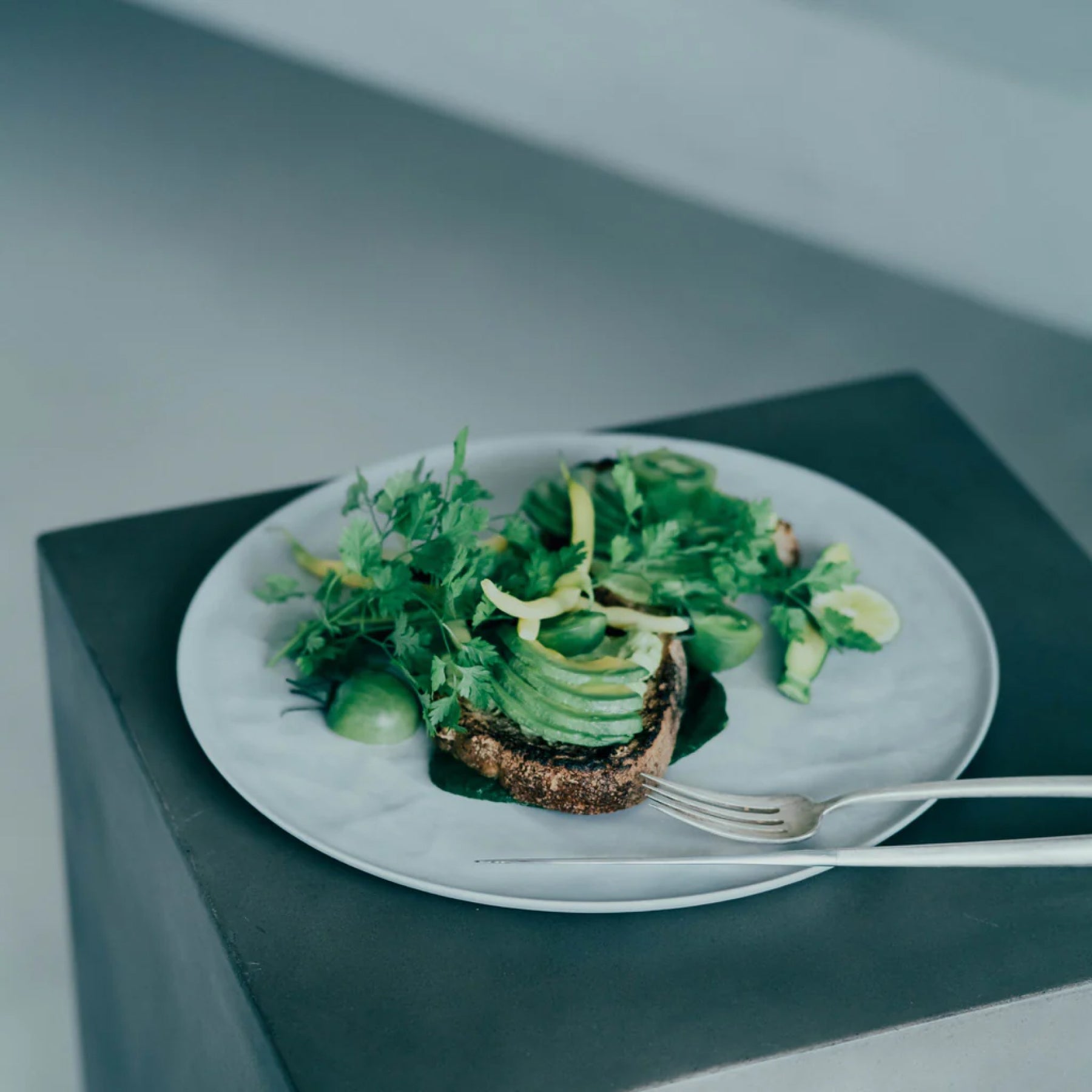 Sea Mineral Salad Plate
