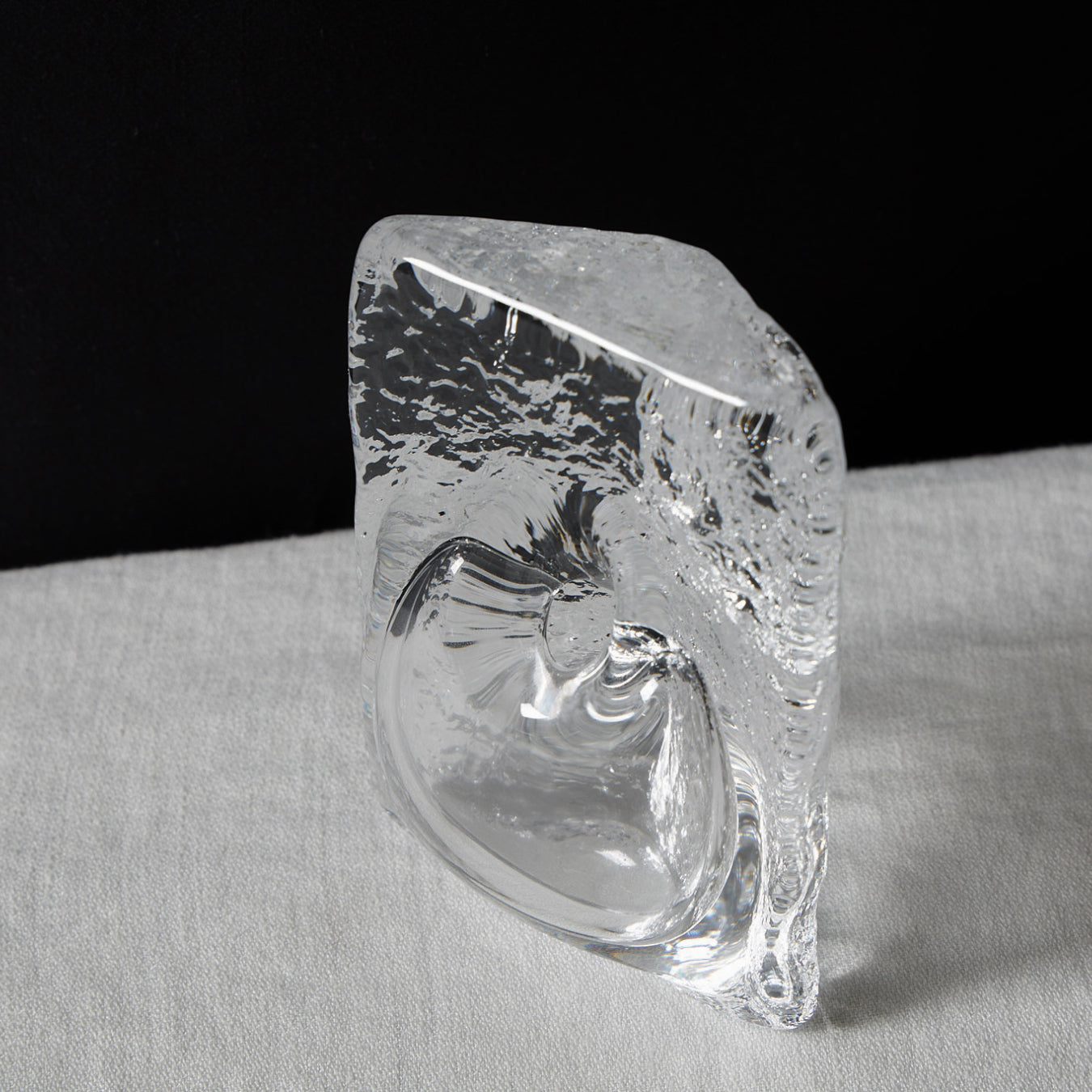 Triangle Glass Vase