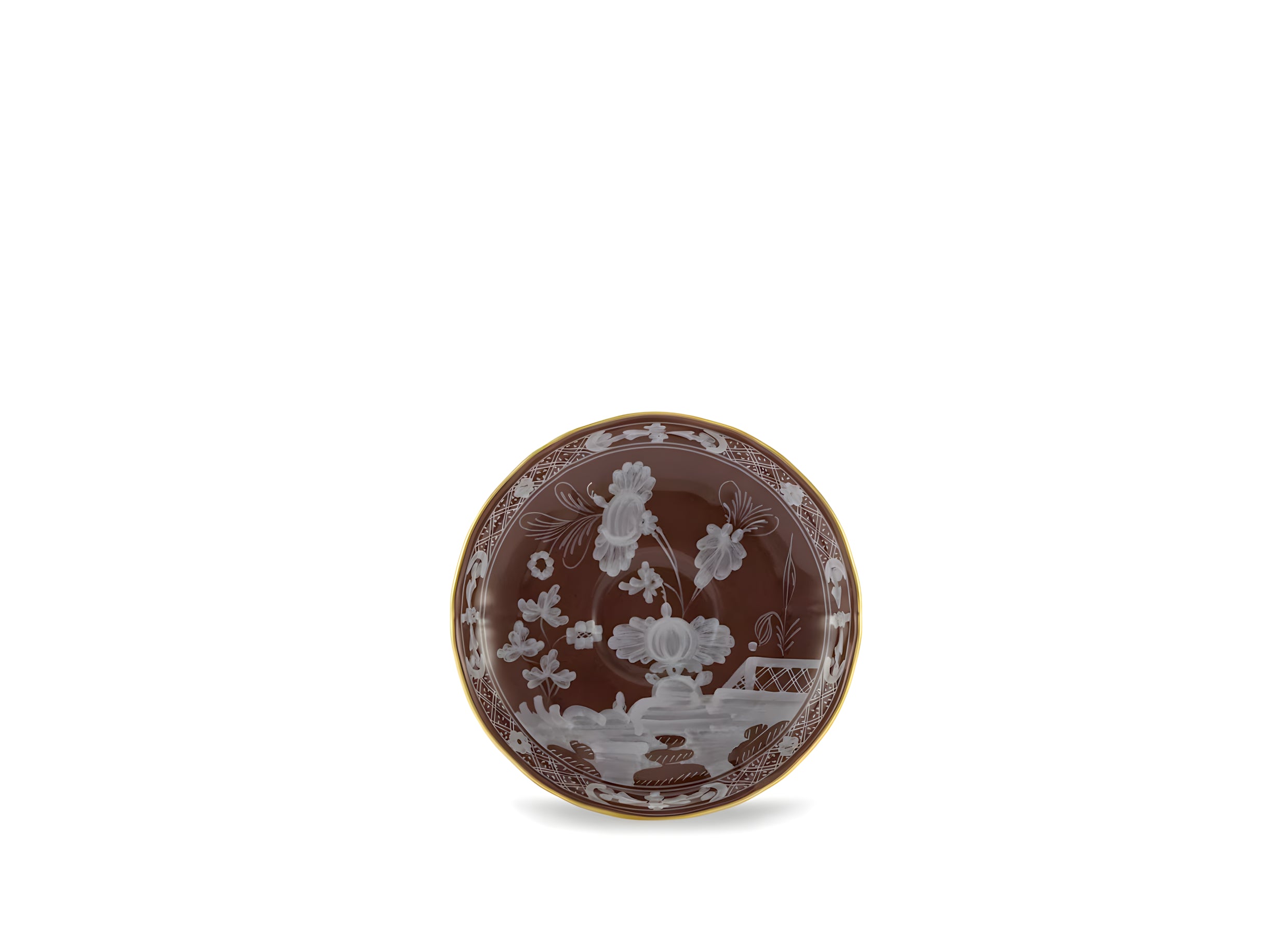 Oriente Italiano Castagna Coffee Saucer