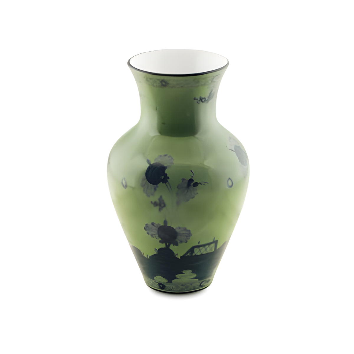 Oriente Italiano Malachite Large Ming Vase