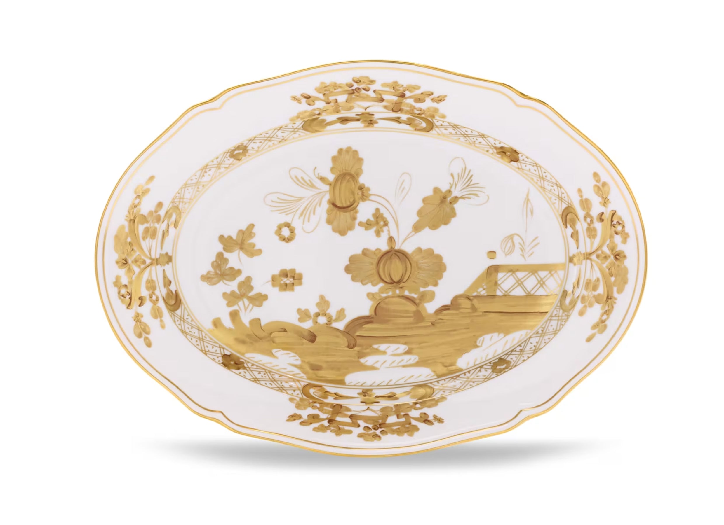 Oriente Italiano Aurum Large Oval Platter