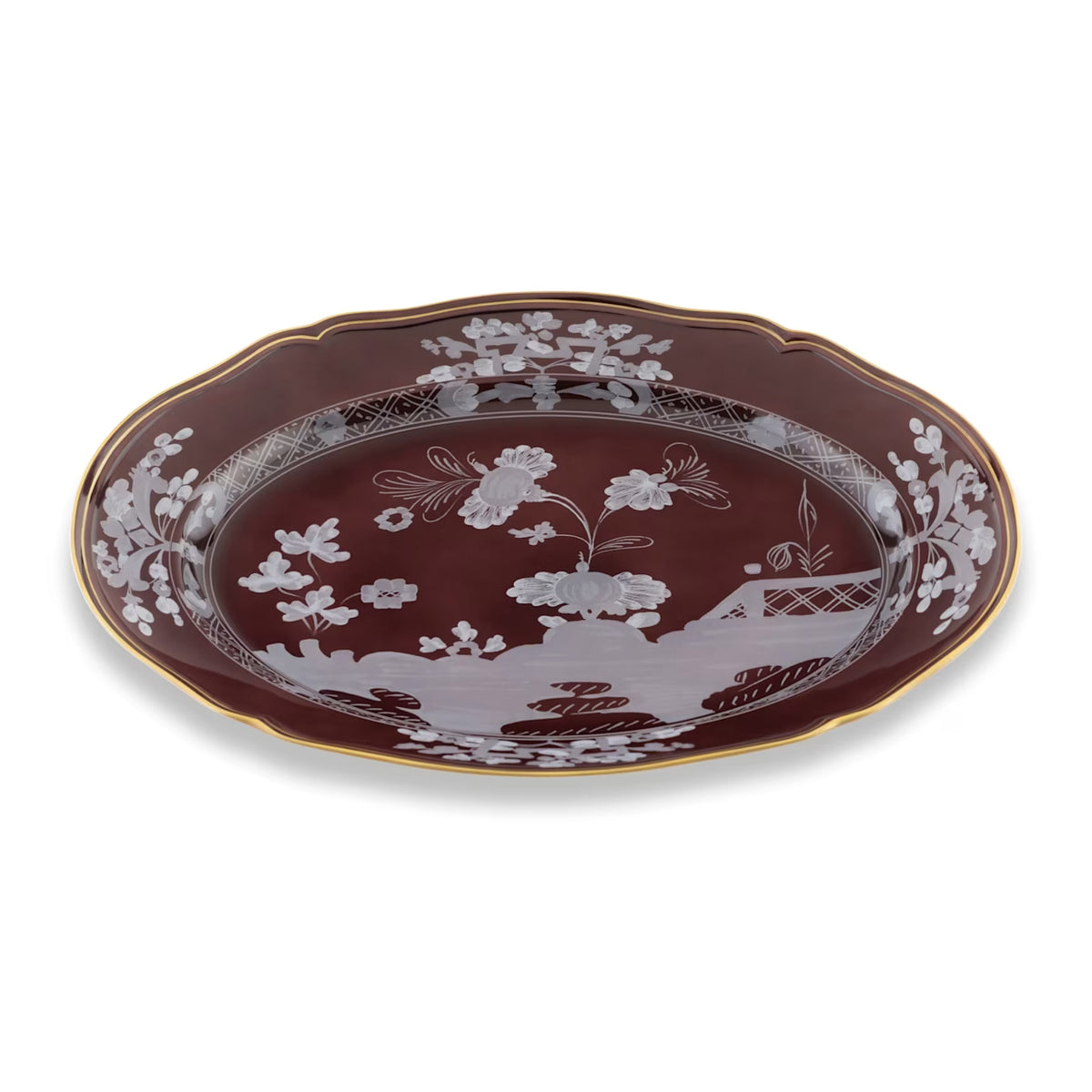 Oriente Italiano Castagna Large Oval Platter