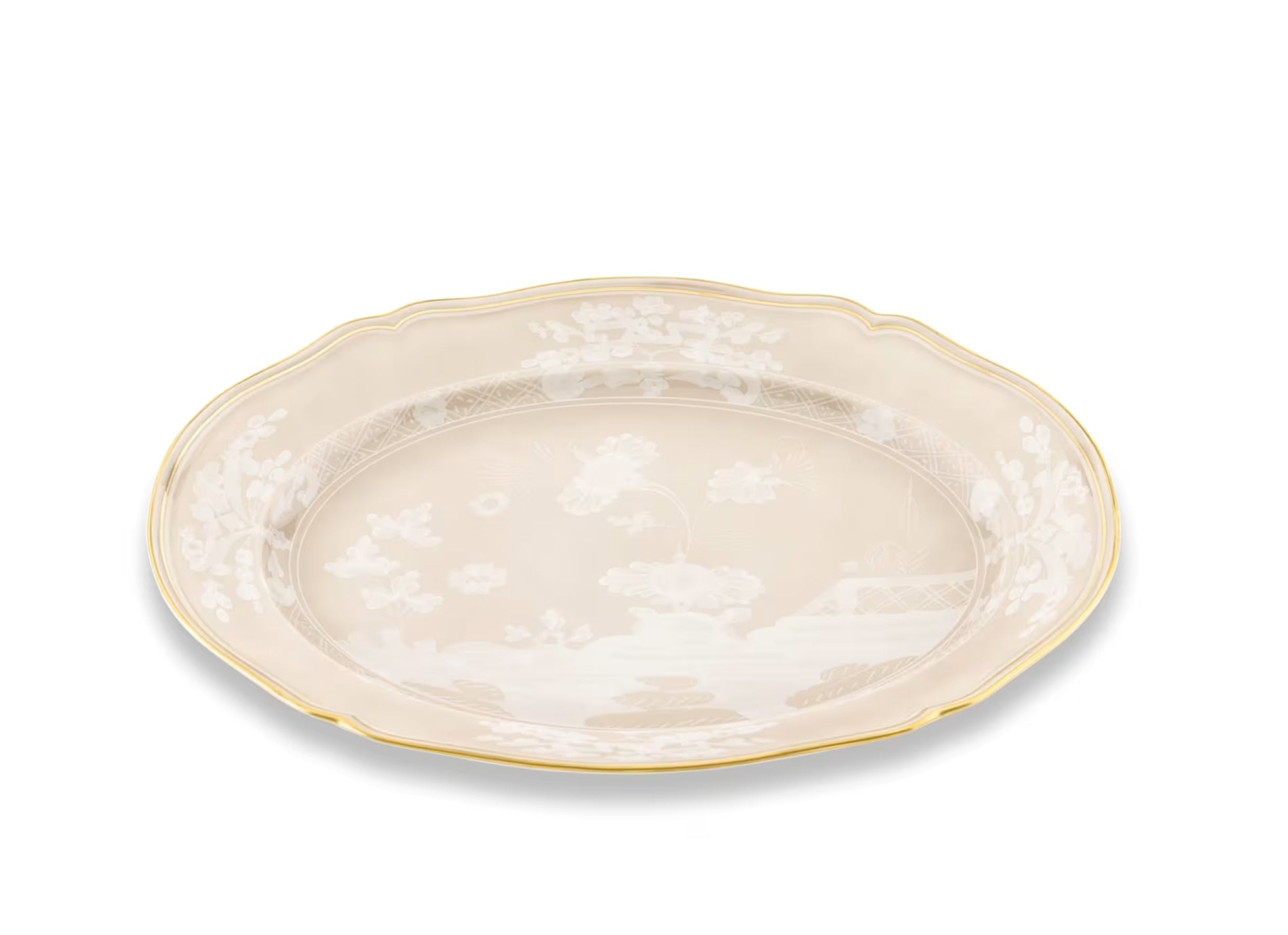 Oriente Italiano Meringa Large Oval Platter