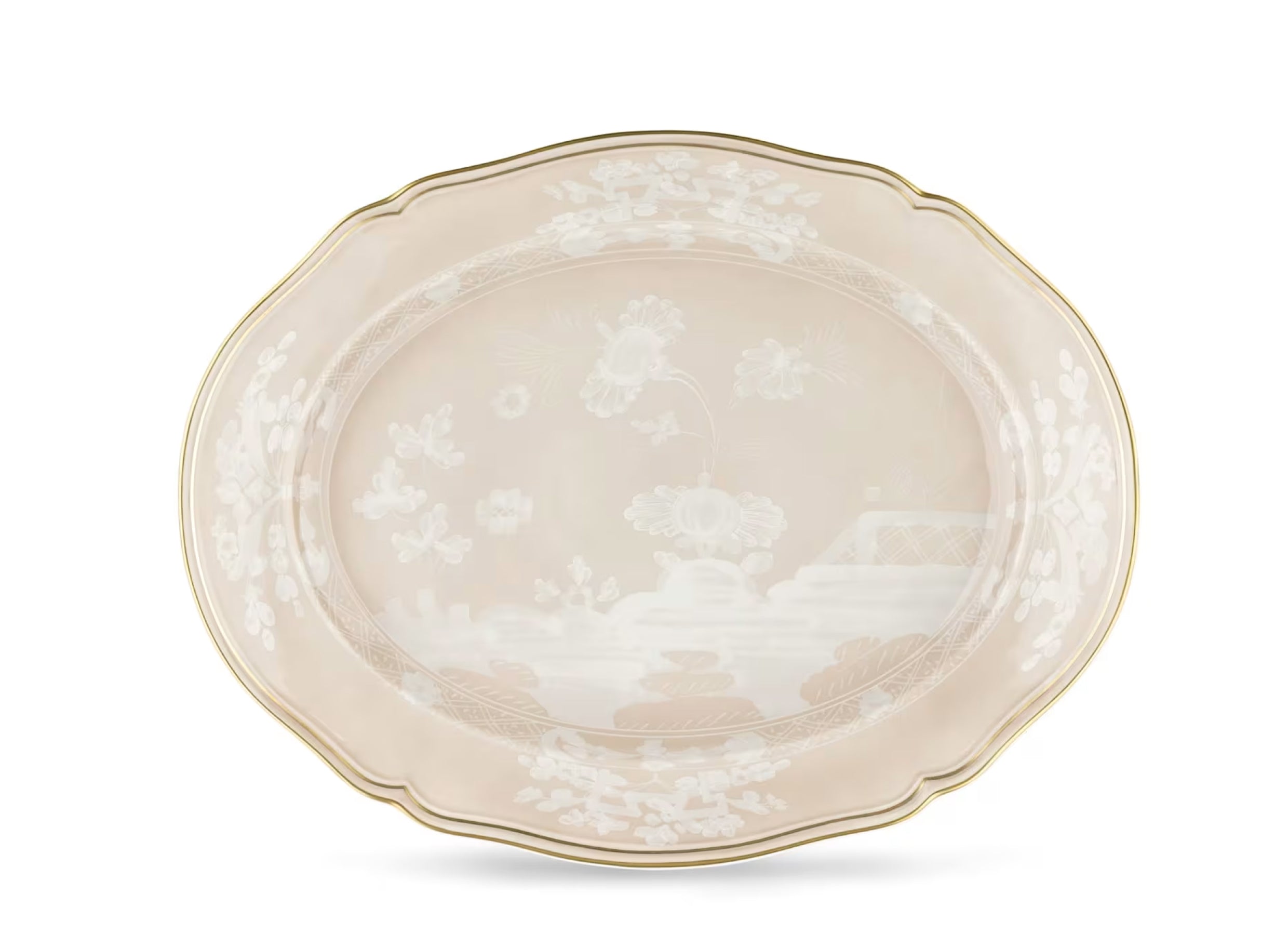 Oriente Italiano Meringa Large Oval Platter