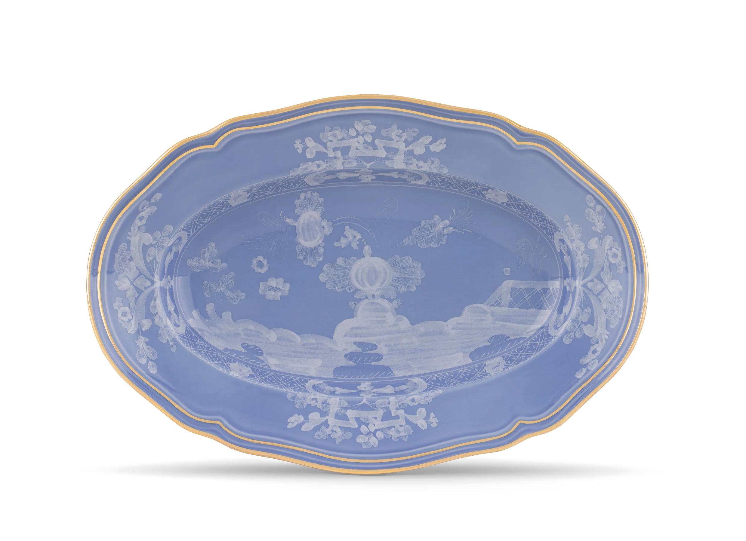 Oriente Italiano Pervinca Large Oval Platter