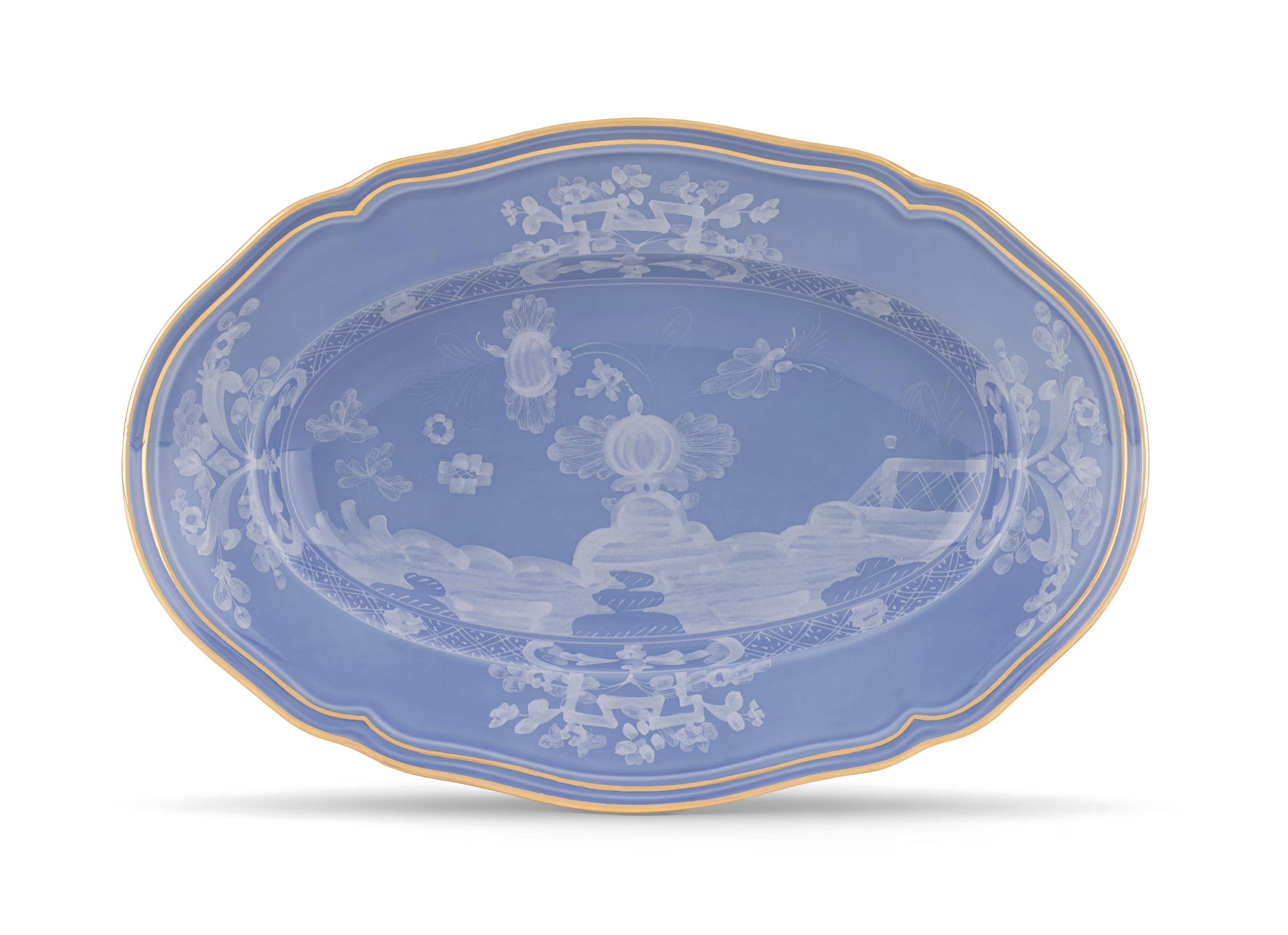 Oriente Italiano Pervinca Large Oval Platter