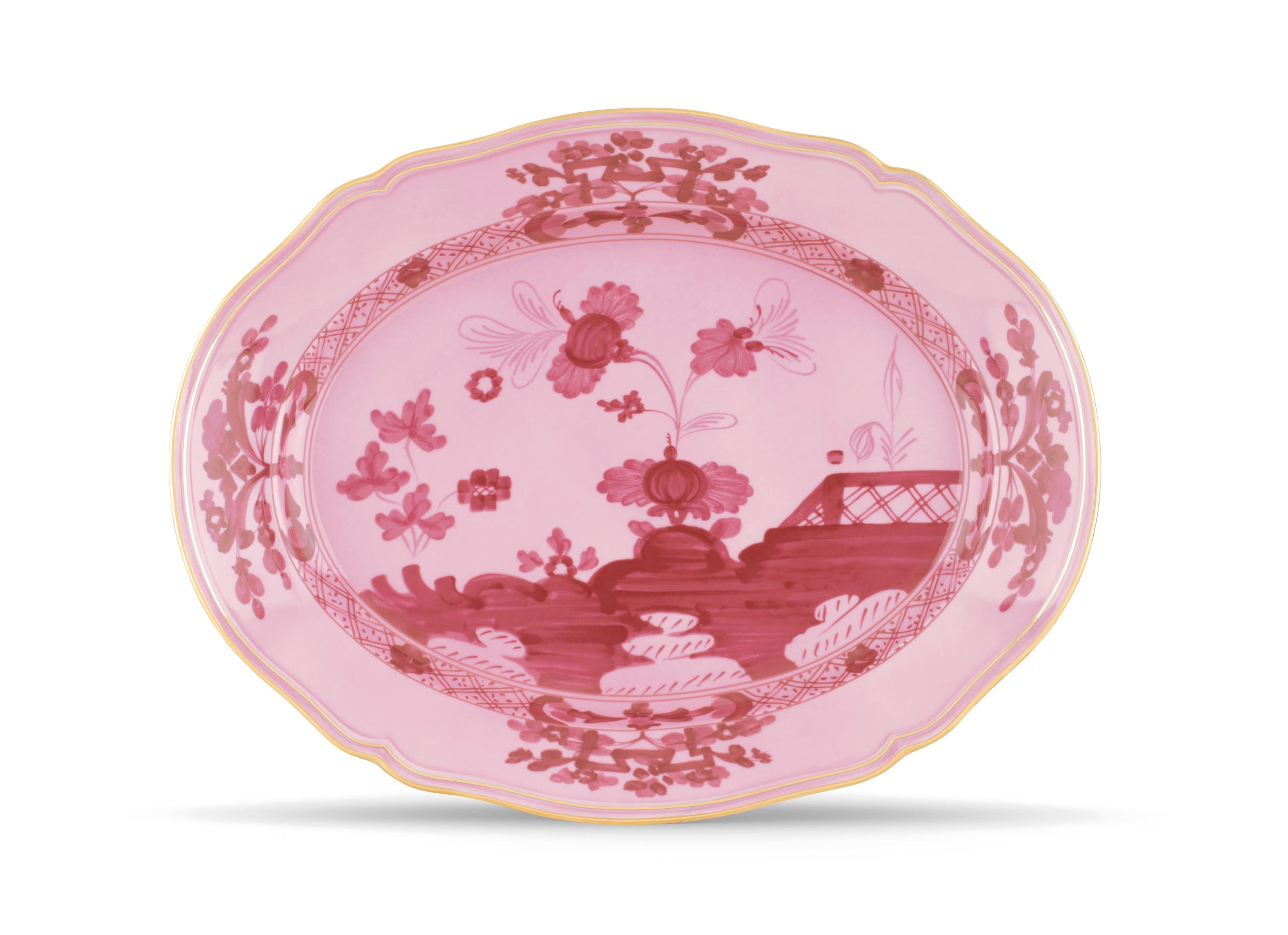 Oriente Italiano Porpora Large Oval Platter