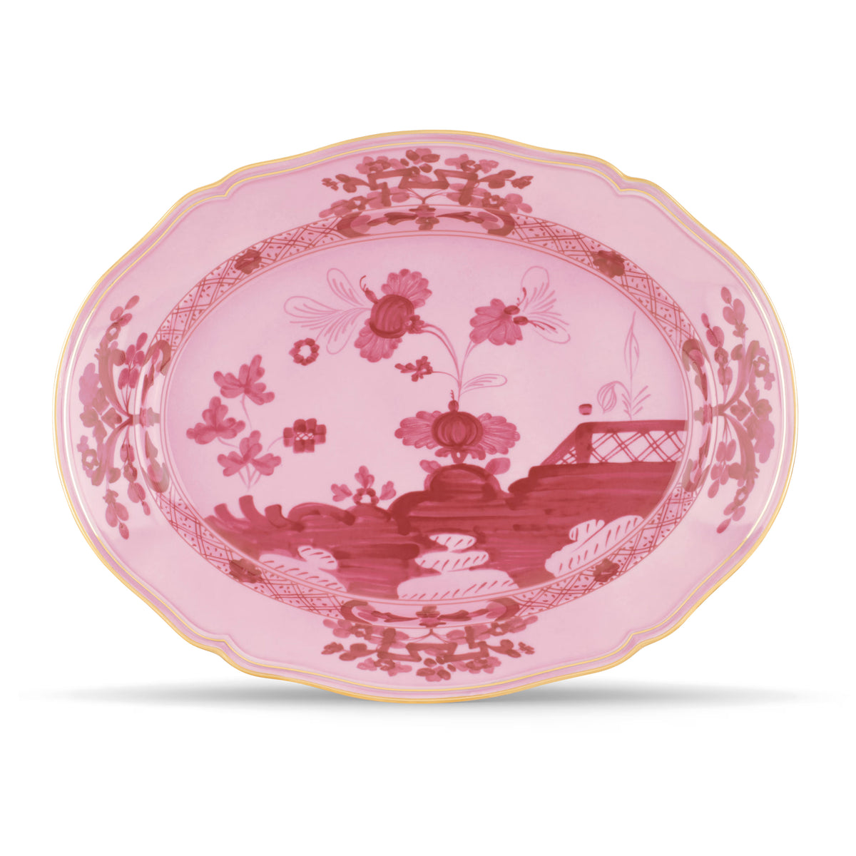 Oriente Italiano Porpora Large Oval Platter