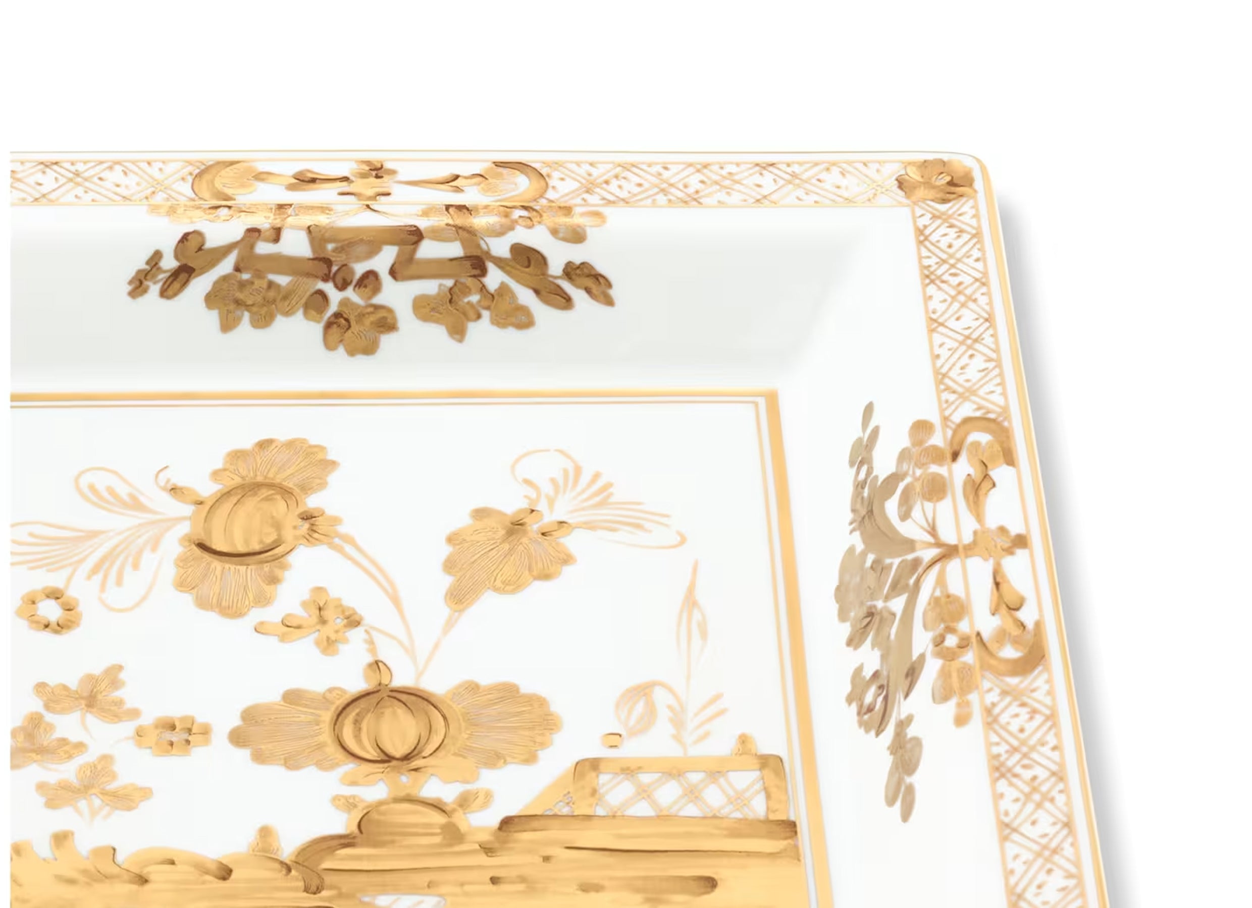 Oriente Italiano Aurum Large Square Change Tray