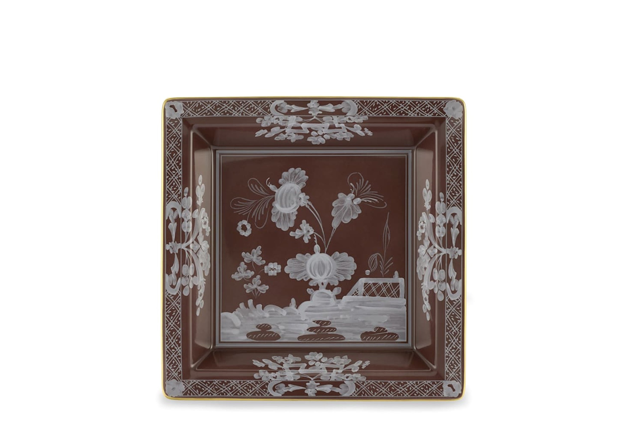 Oriente Italiano Castagna Large Square Change Tray