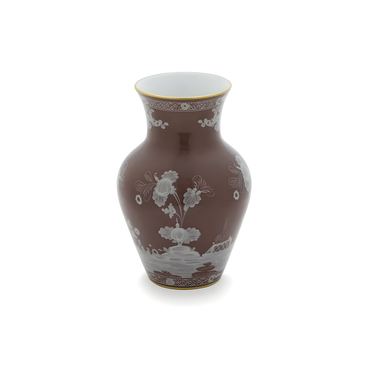 Oriente Italiano Castagna Ming Vase