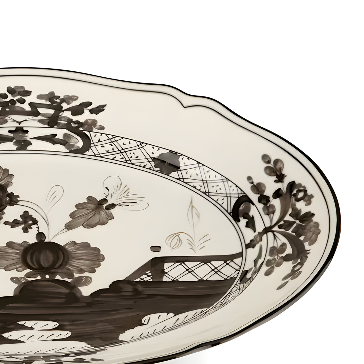 Oriente Italiano Albus Oval Platter
