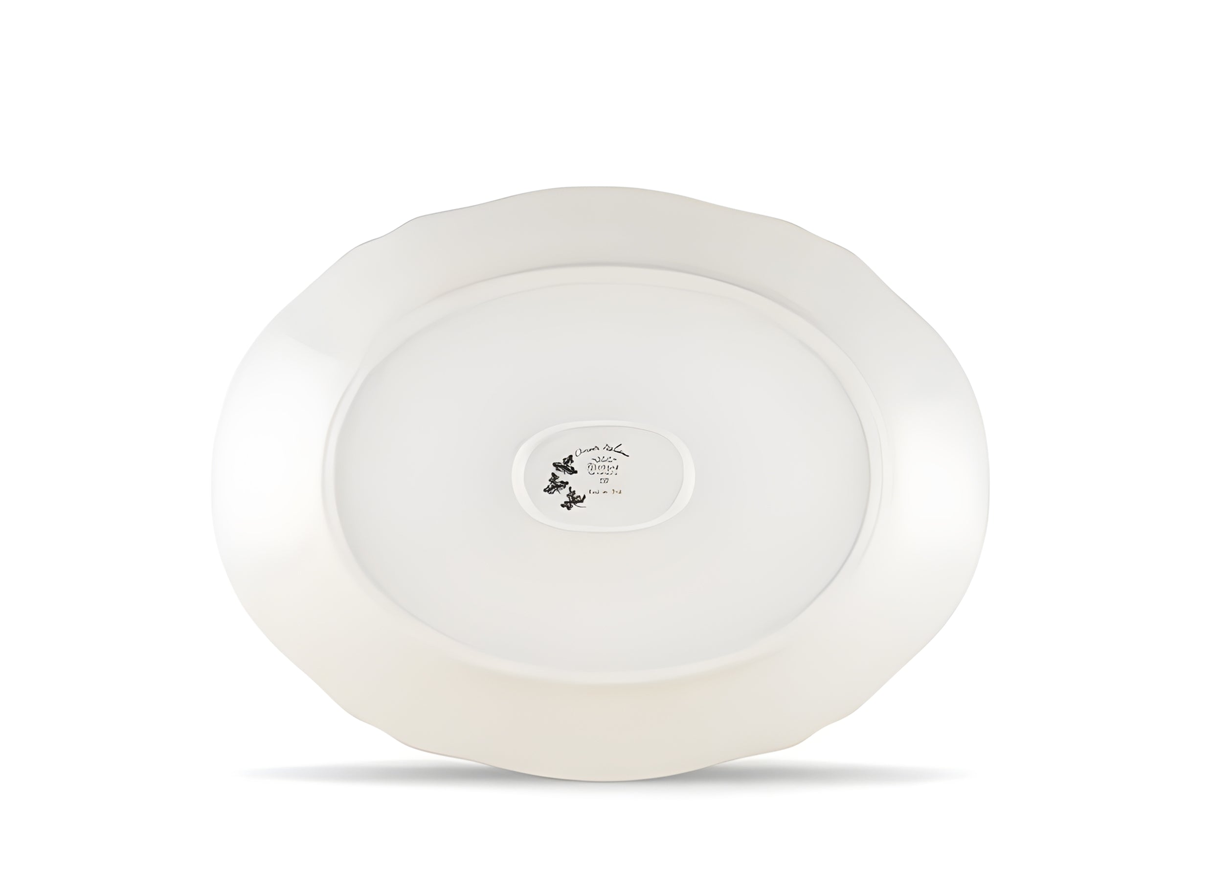 Oriente Italiano Albus Oval Platter