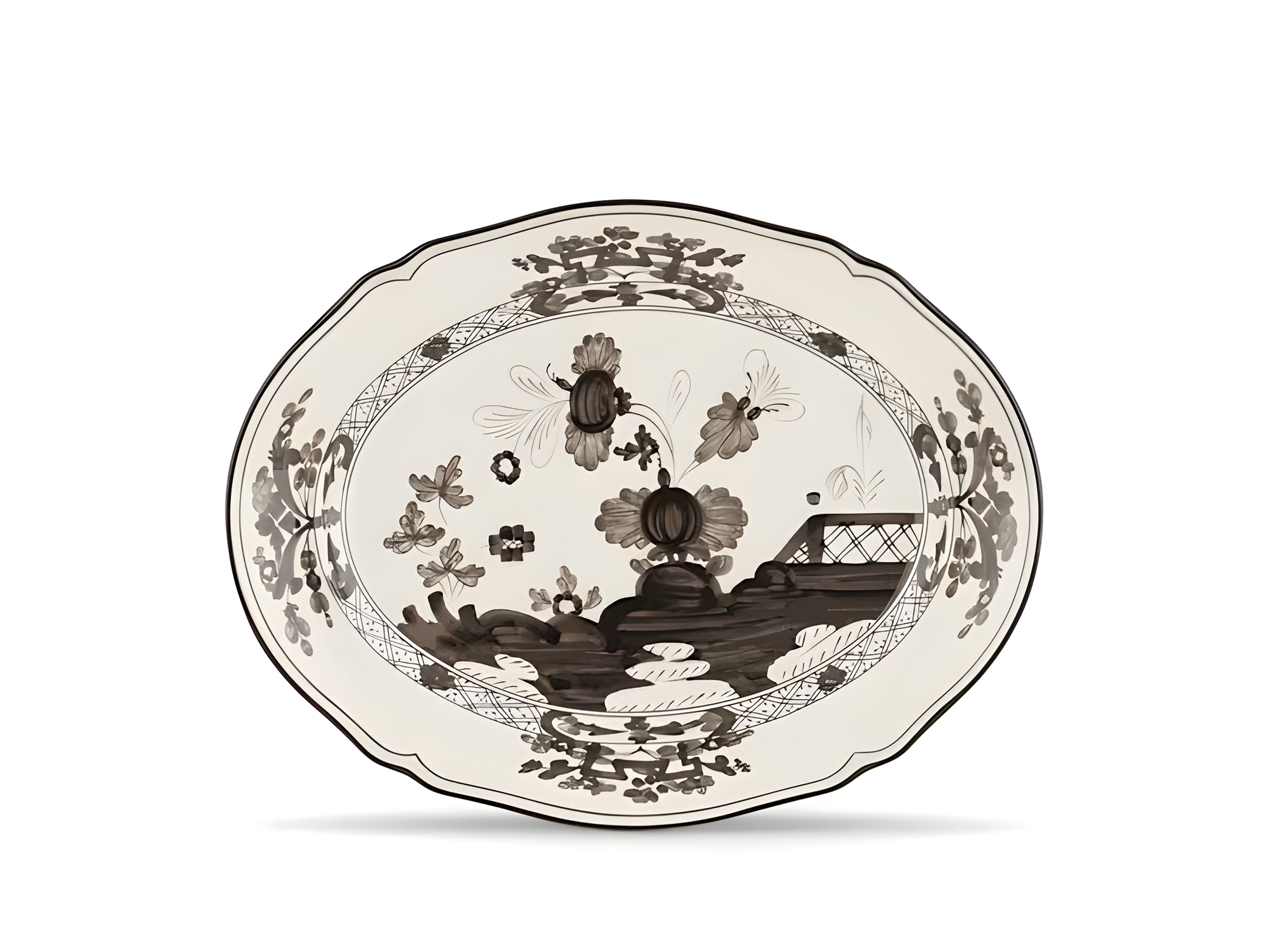 Oriente Italiano Albus Oval Platter