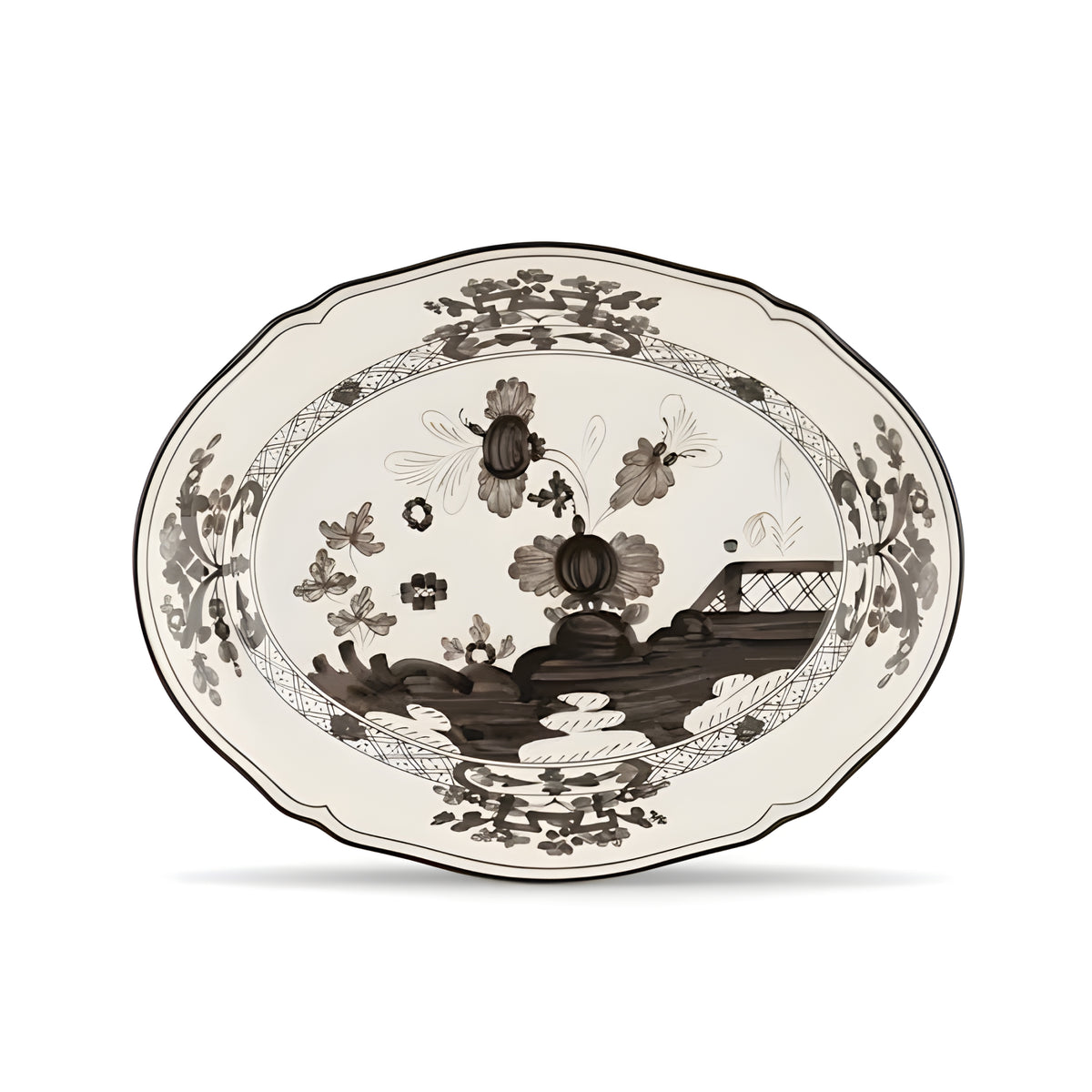 Oriente Italiano Albus Oval Platter