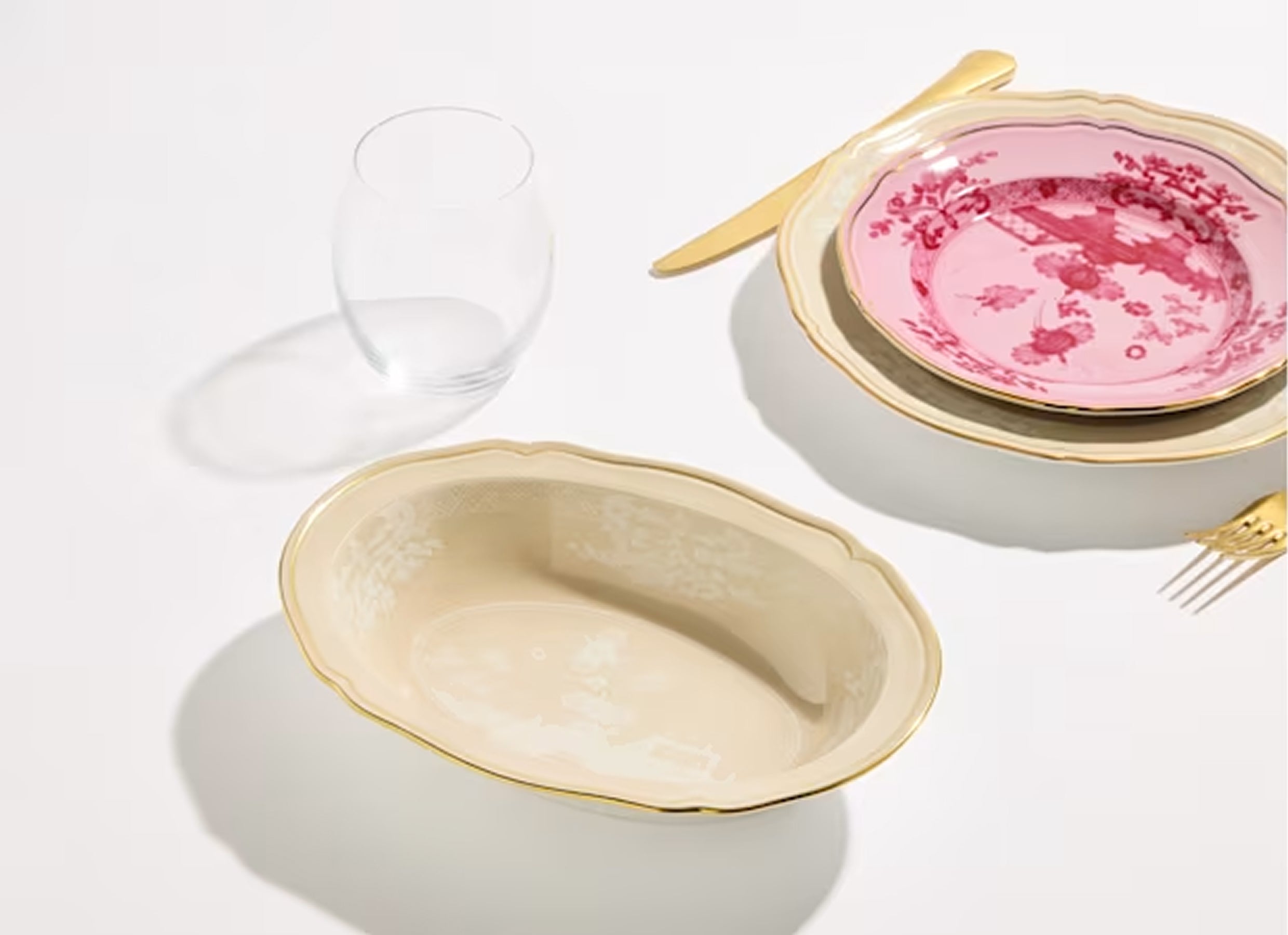 Oriente Italiano Meringa Oval Bowl