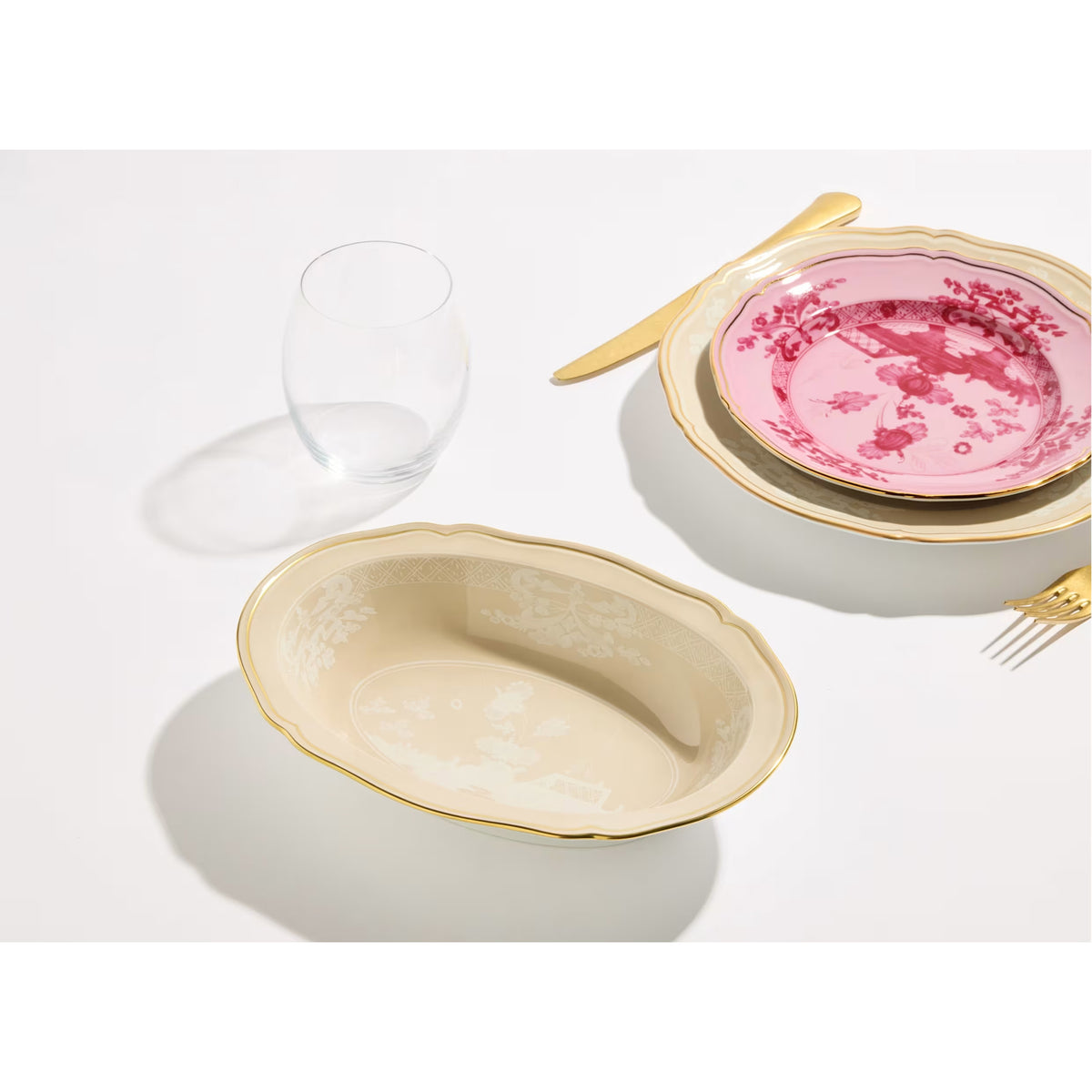 Oriente Italiano Meringa Oval Bowl