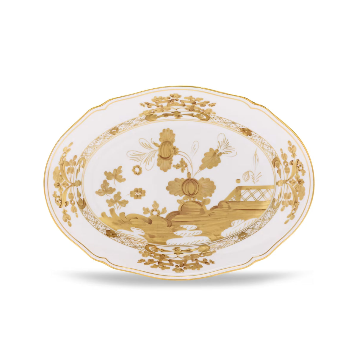 Oriente Italiano Aurum Oval Platter
