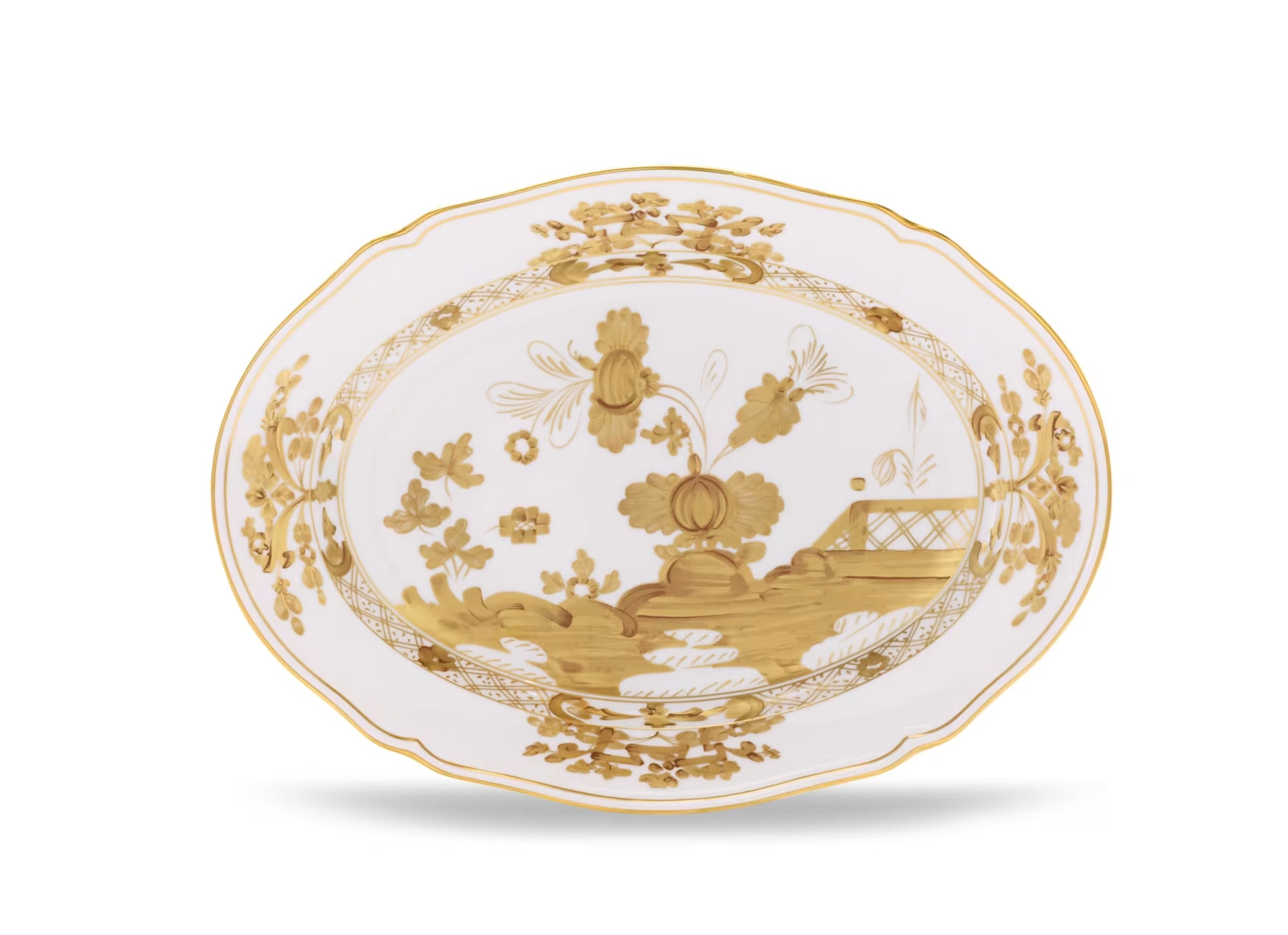 Oriente Italiano Aurum Oval Platter
