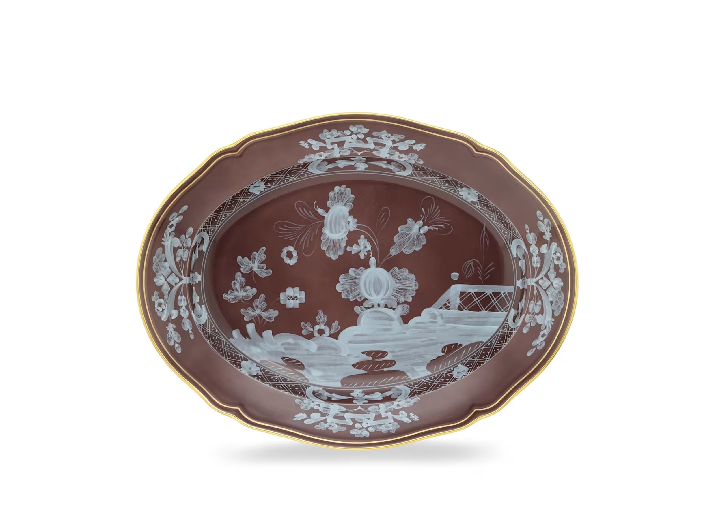 Oriente Italiano Castagna Oval Platter