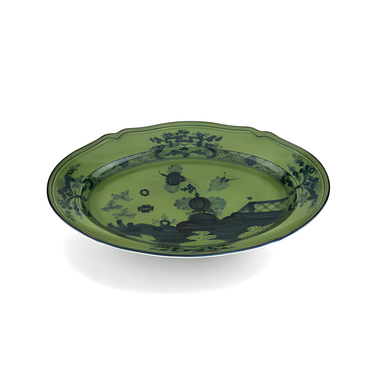 Oriente Italiano Malachite Oval Platter