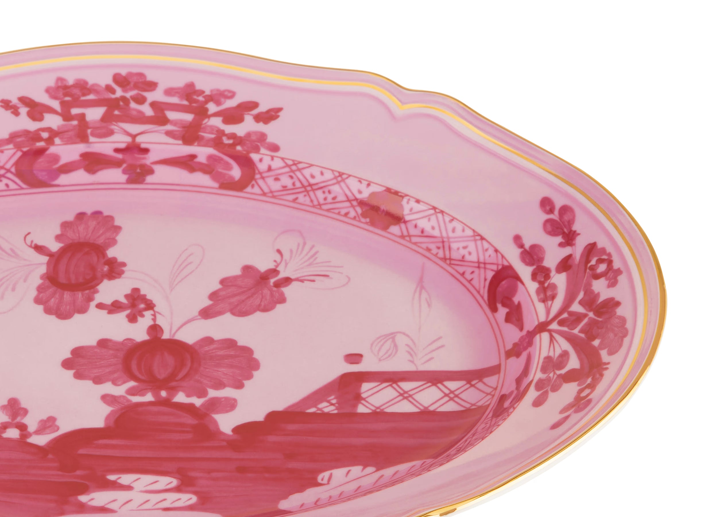 Oriente Italiano Porpora Oval Platter