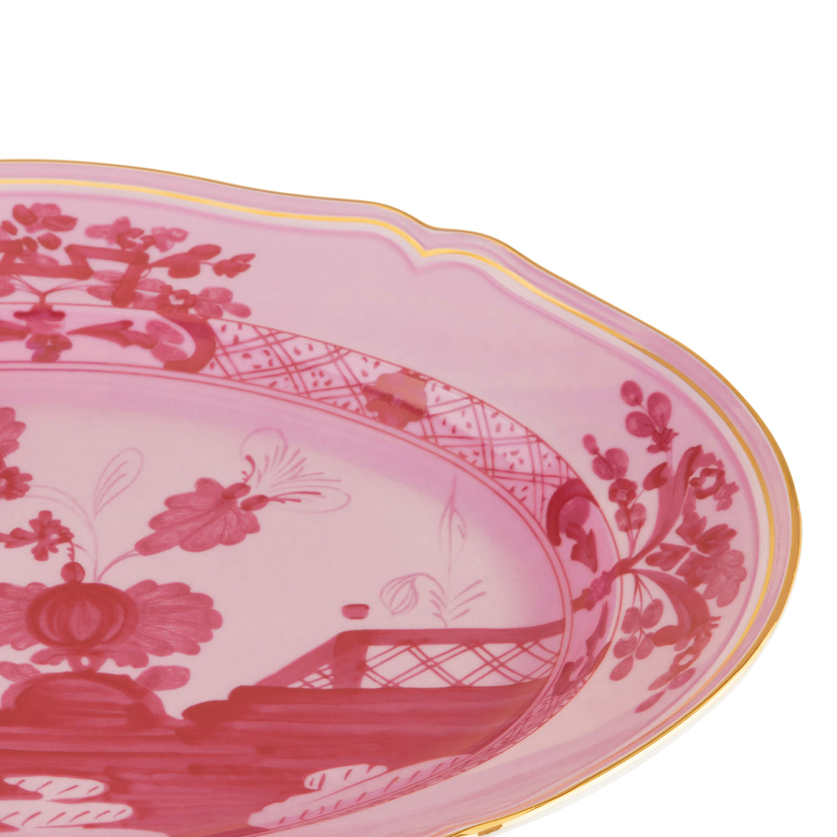 Oriente Italiano Porpora Oval Platter