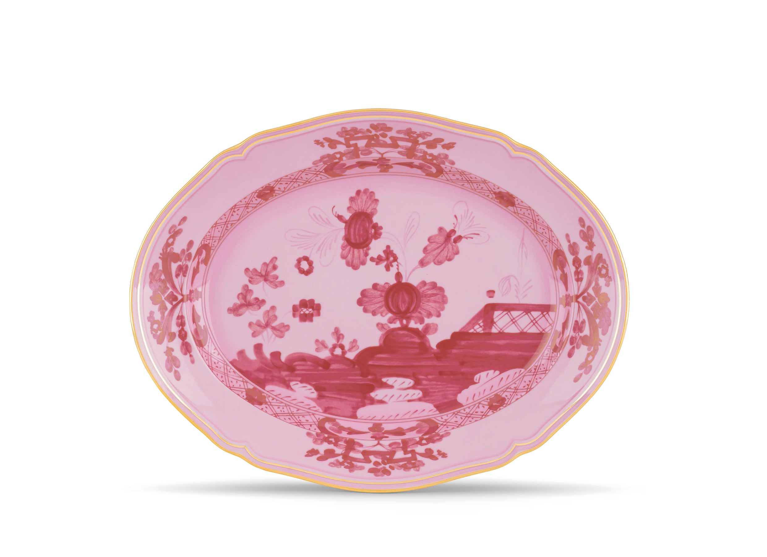 Oriente Italiano Porpora Oval Platter