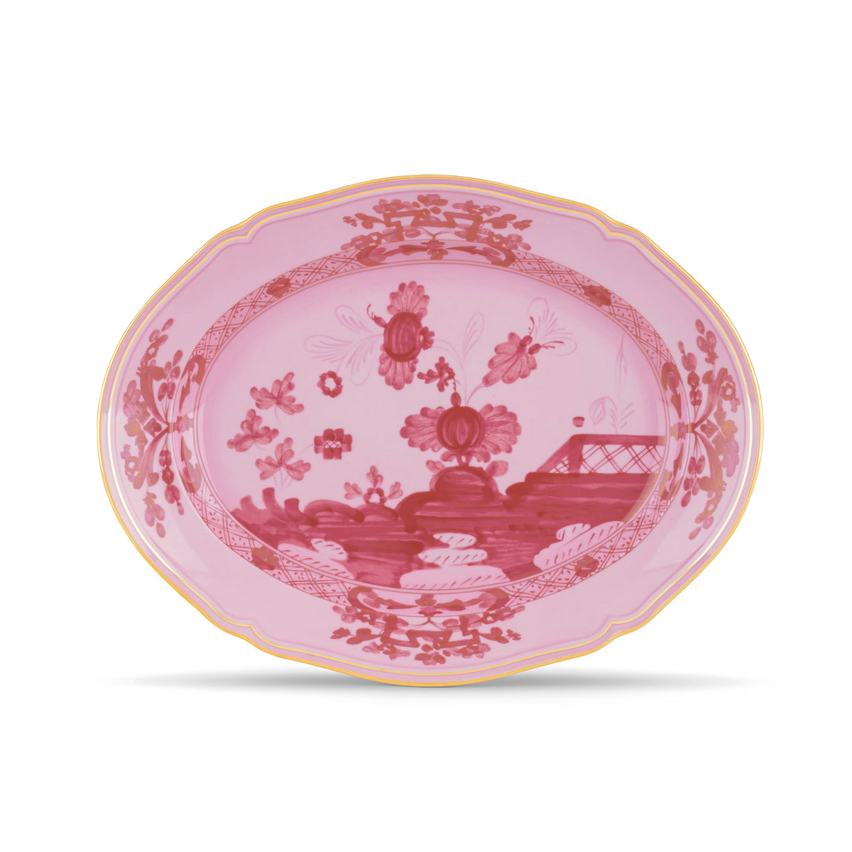 Oriente Italiano Porpora Oval Platter