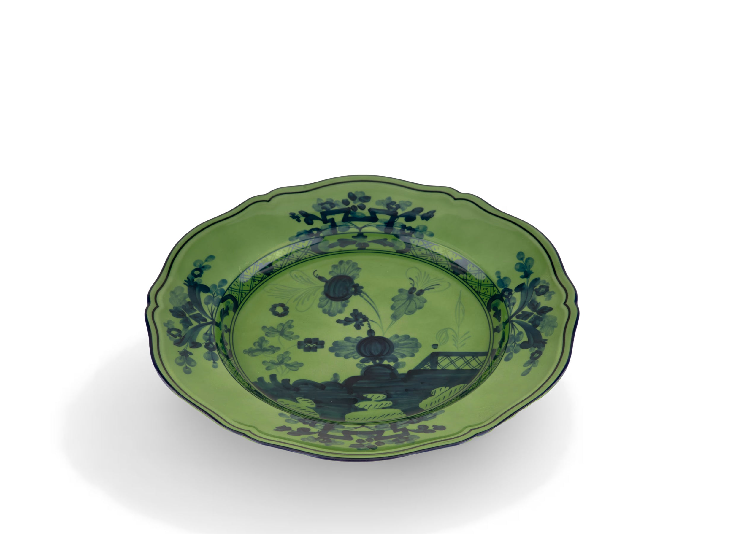 Oriente Italiano Malachite Round Platter