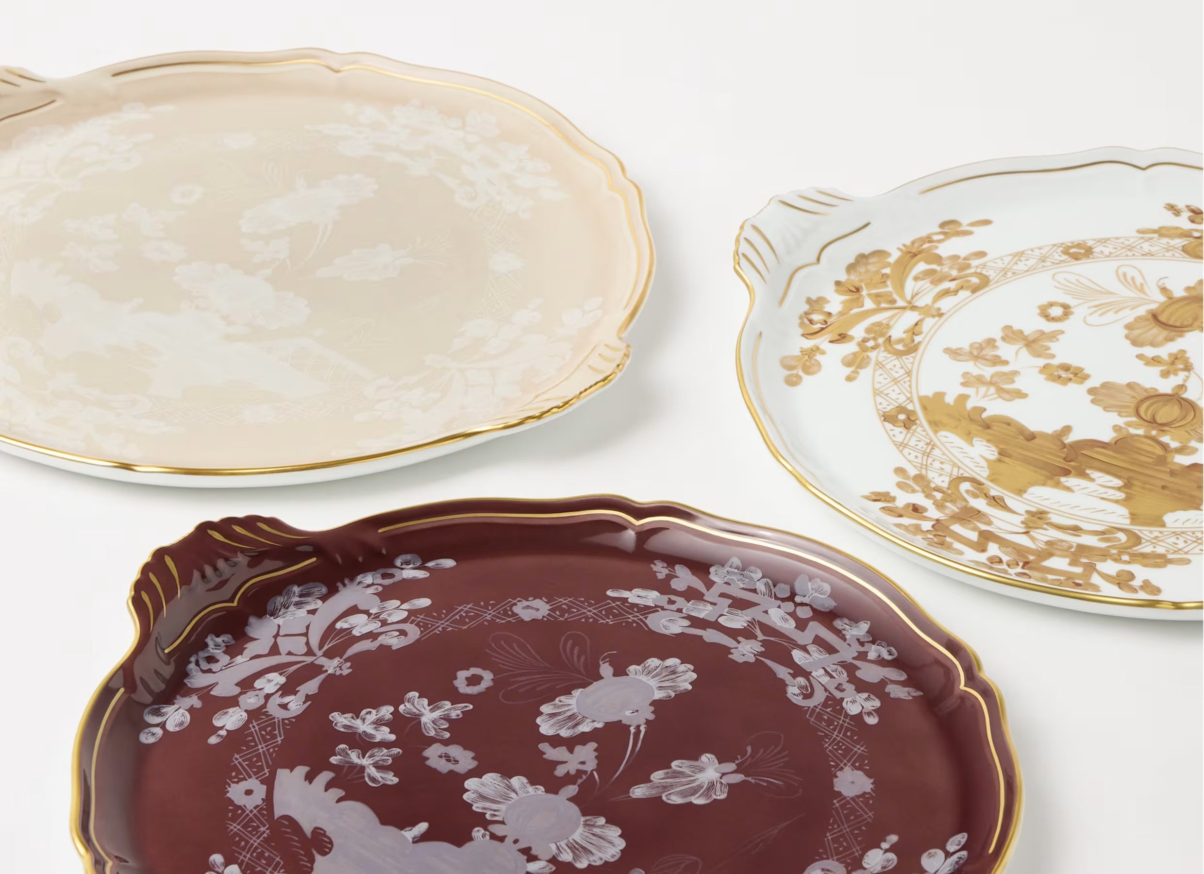 Oriente Italiano Aurum Cake Plate