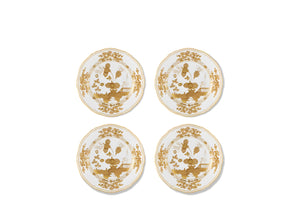 Oriente Italiano Tesori 4 Aurum Dessert Plates
