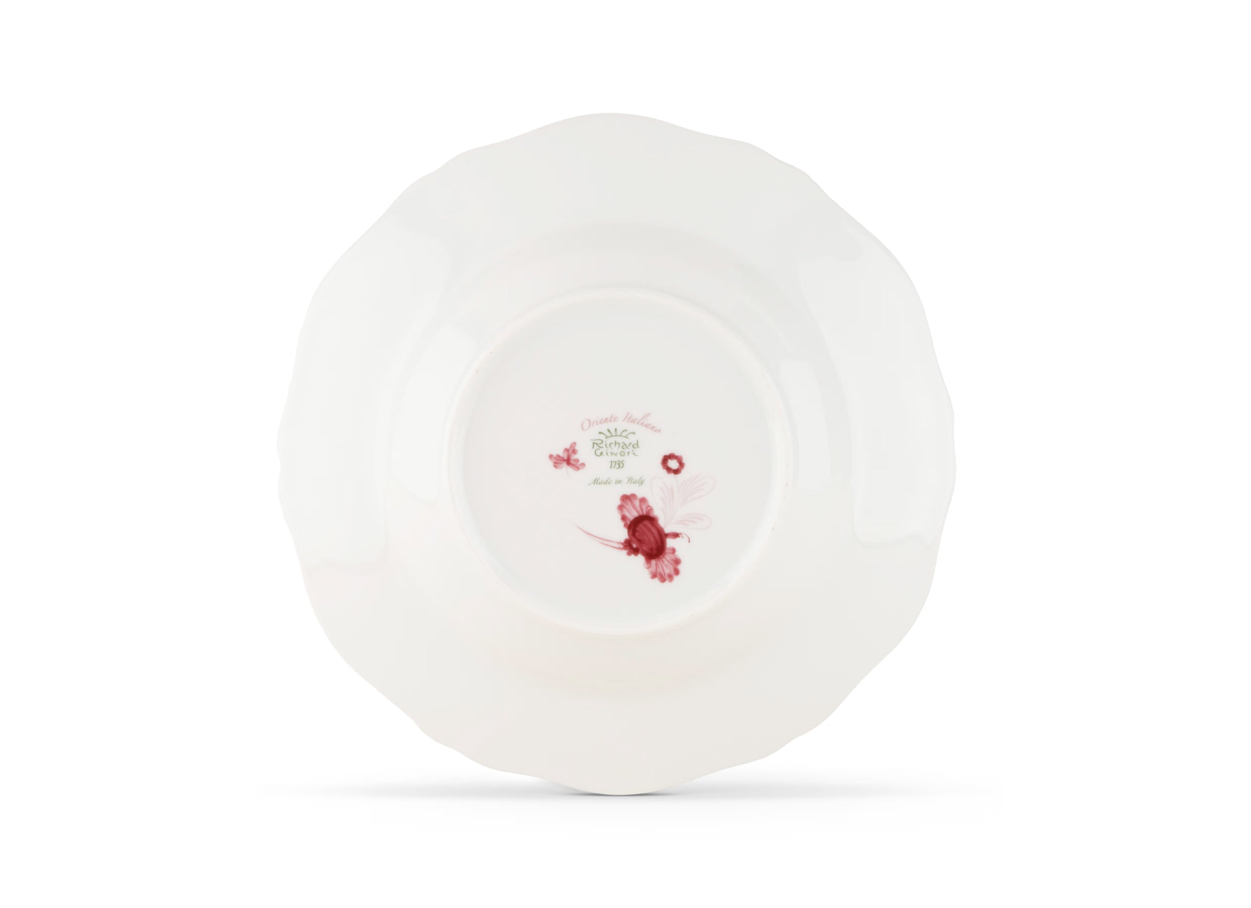 Oriente Italiano Porpora Soup Plate
