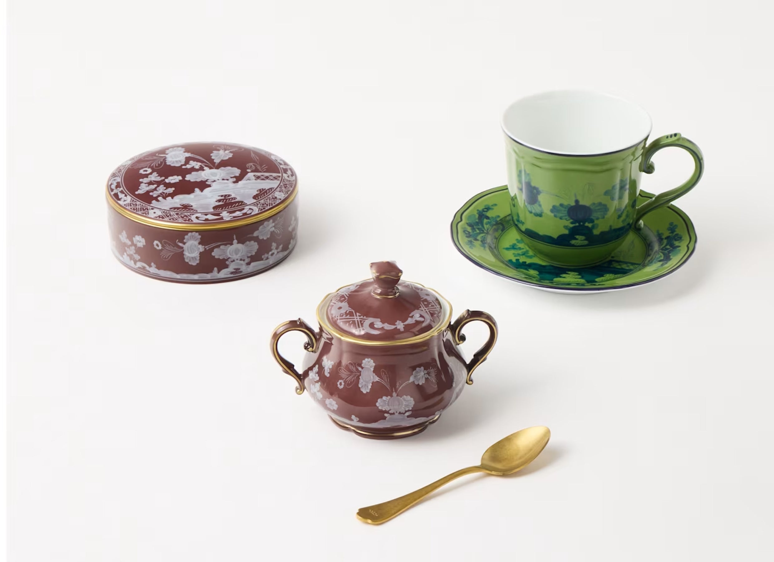 Oriente Italiano Castagna Sugar Bowl