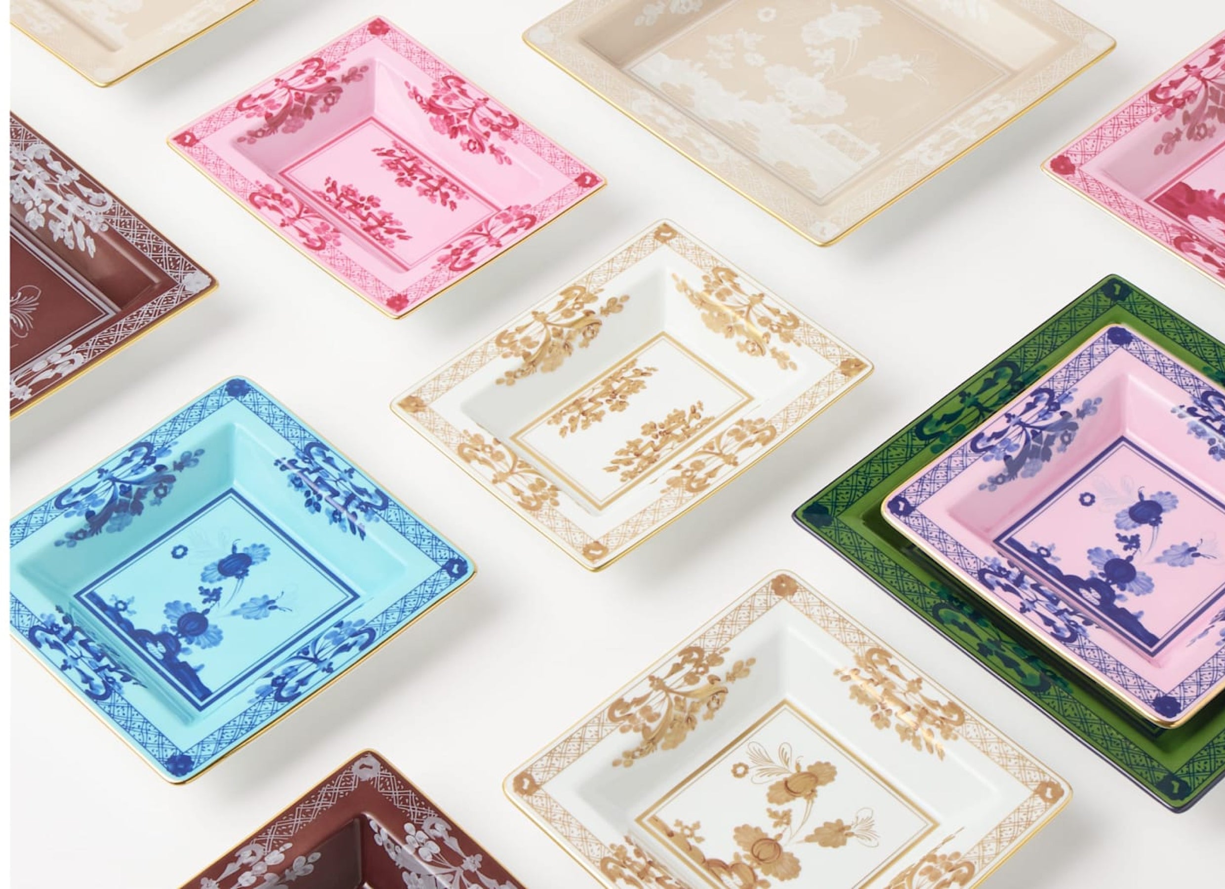 Oriente Italiano Castagna Square Change Tray