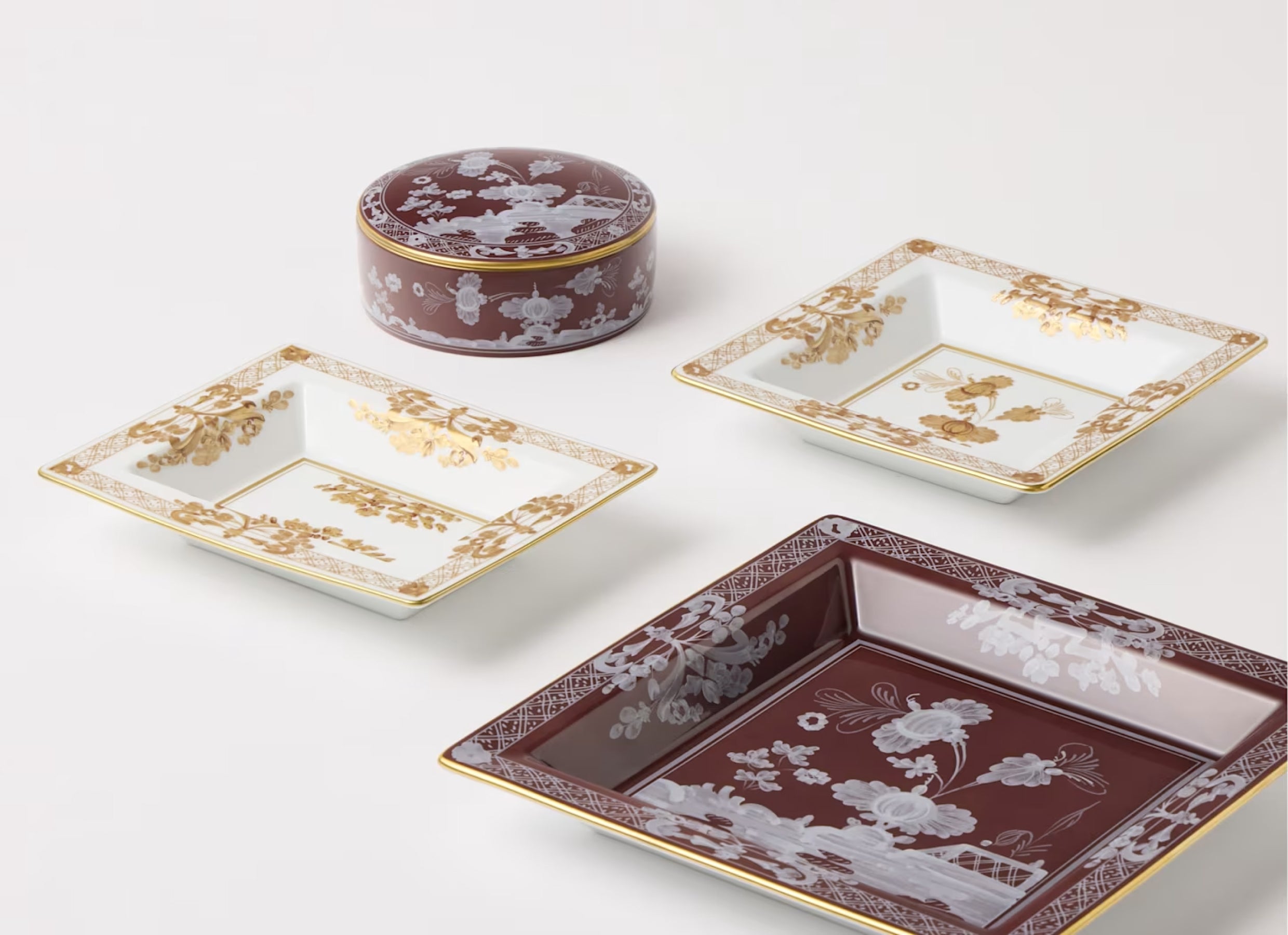 Oriente Italiano Aurum Square Change Tray