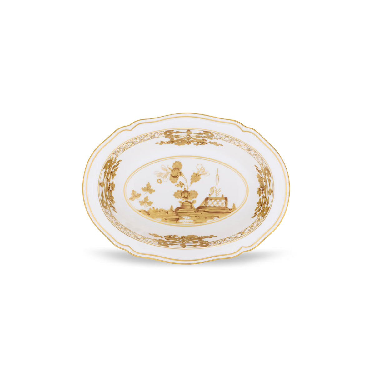 Oriente Italiano Aurum Oval Bowl
