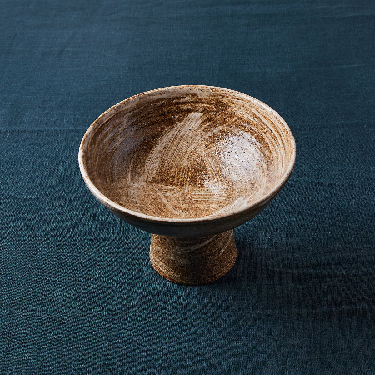 Asamono Pedestal Bowl - Hakeme