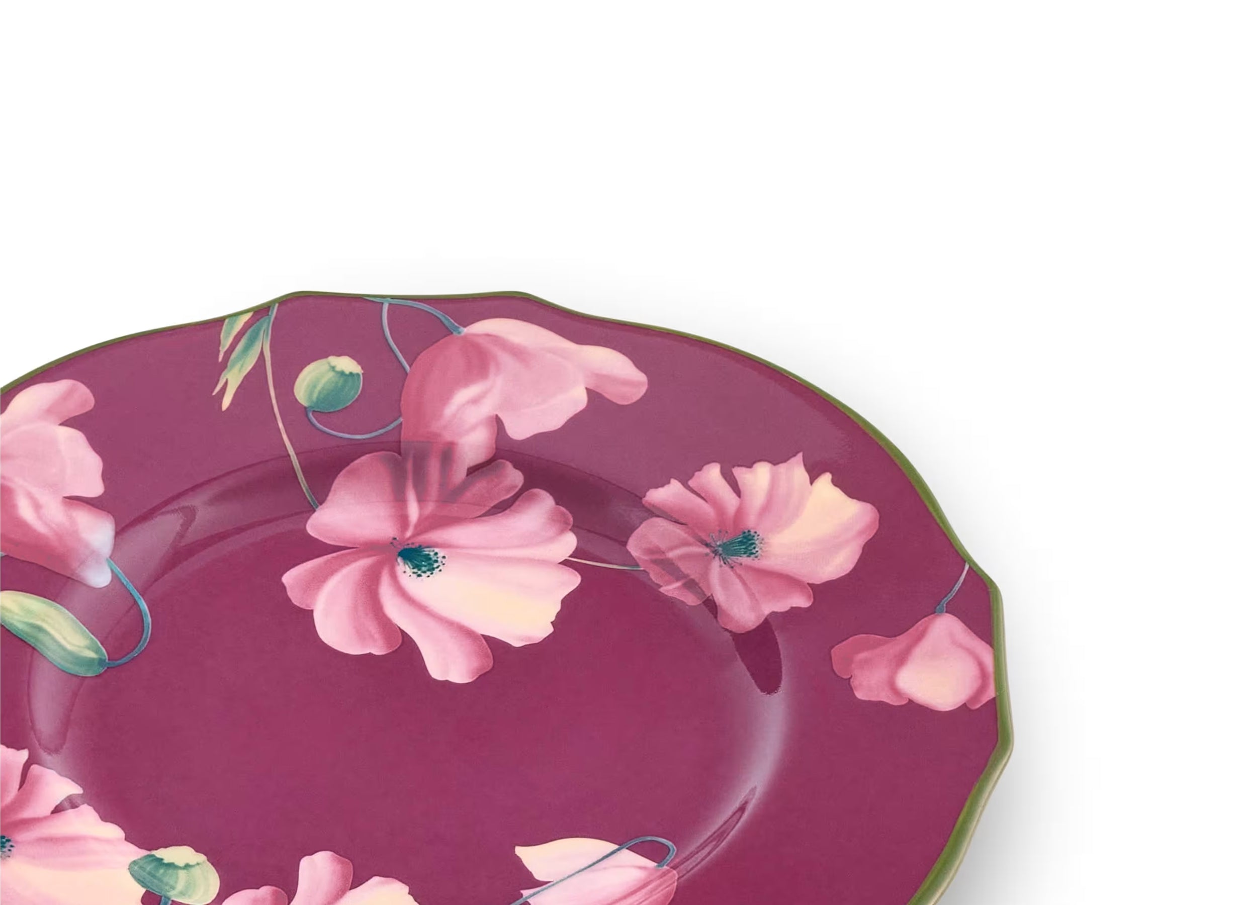 Florenza Bread Plate Malva